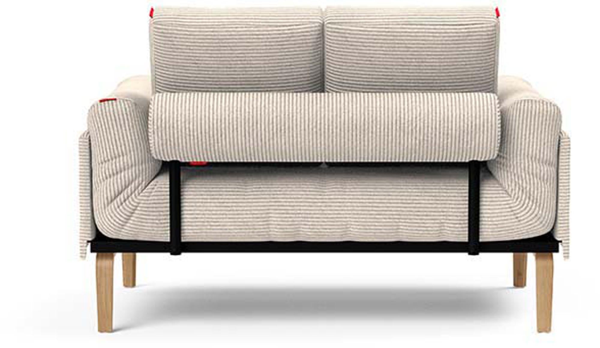 Entdecken Sie das Rollo Bow Klappsofa 80 von Innovation Living – stilvolles Design trifft auf das innovative Cover Spring für optimalen Komfort und Flexibilität.