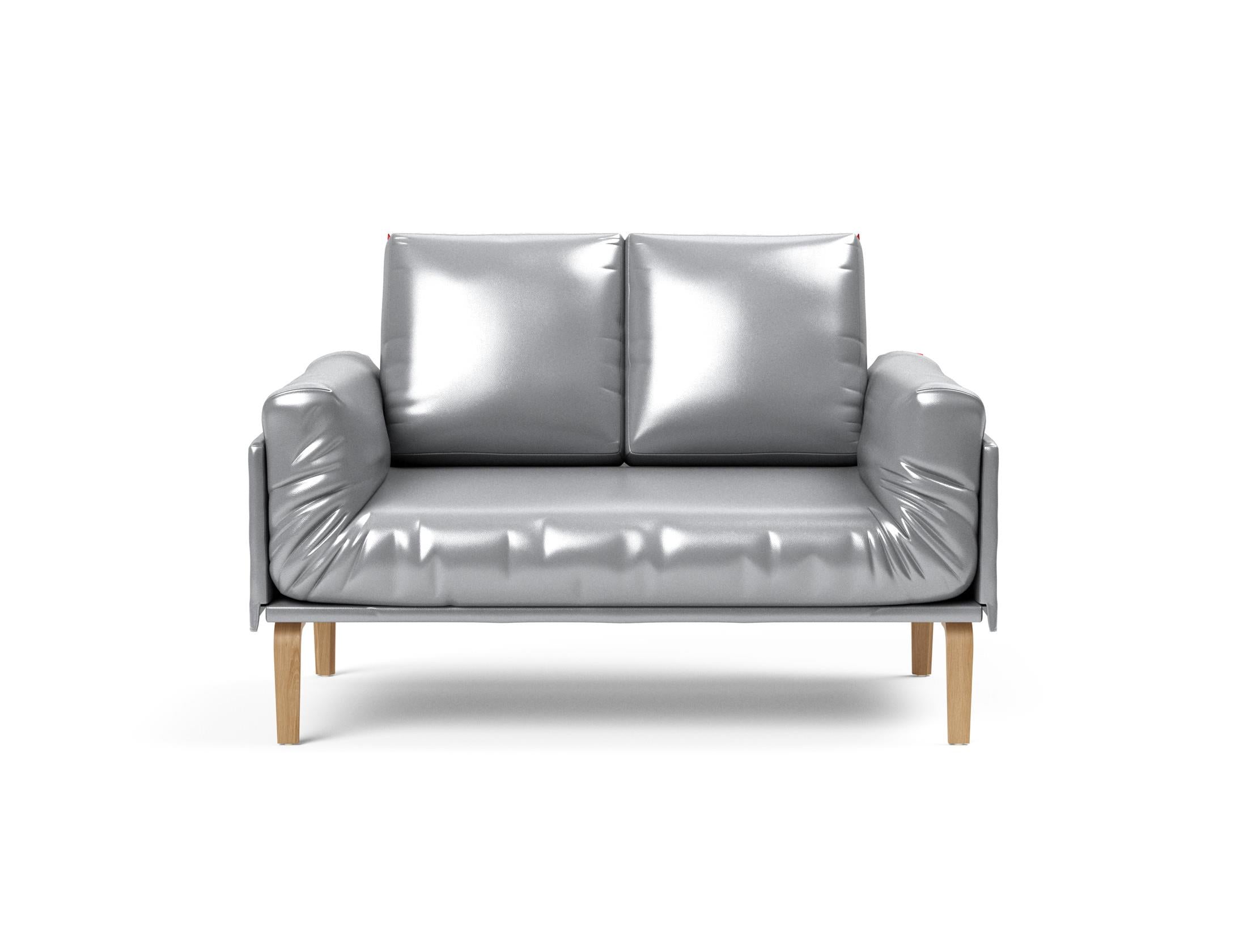 Entdecken Sie das Rollo Bow Klappsofa 80 von Innovation Living – ein elegantes, flexibles Sofa für kompaktes Wohnen, ideal als Tages- oder Gästebett.