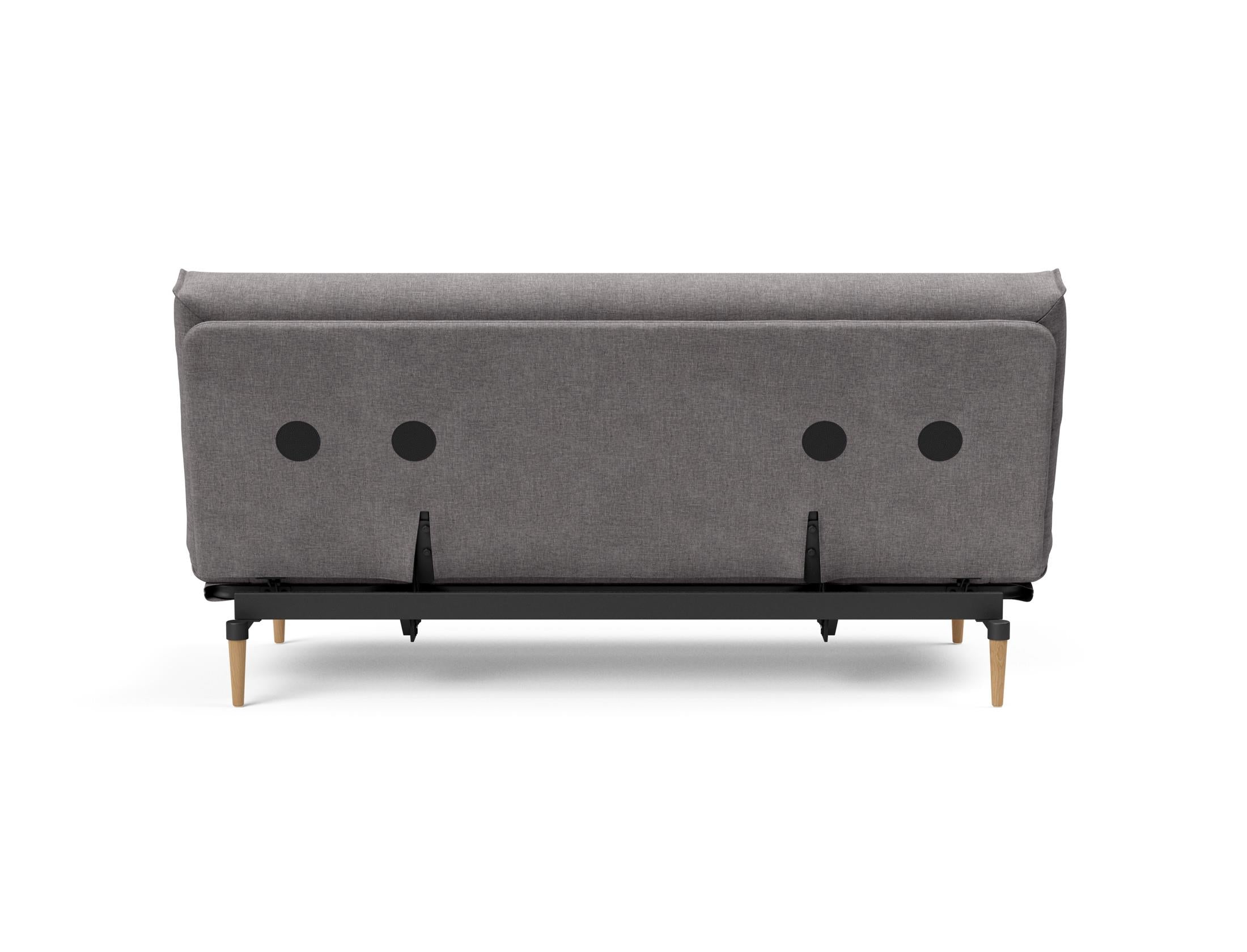 Erleben Sie das Colpus Bettsofa 140 Nordic Cover von Innovation Living – ein elegantes Möbelstück mit Soft Spring Matratze und pflegeleichtem Bezug für höchsten Schlafkomfort.