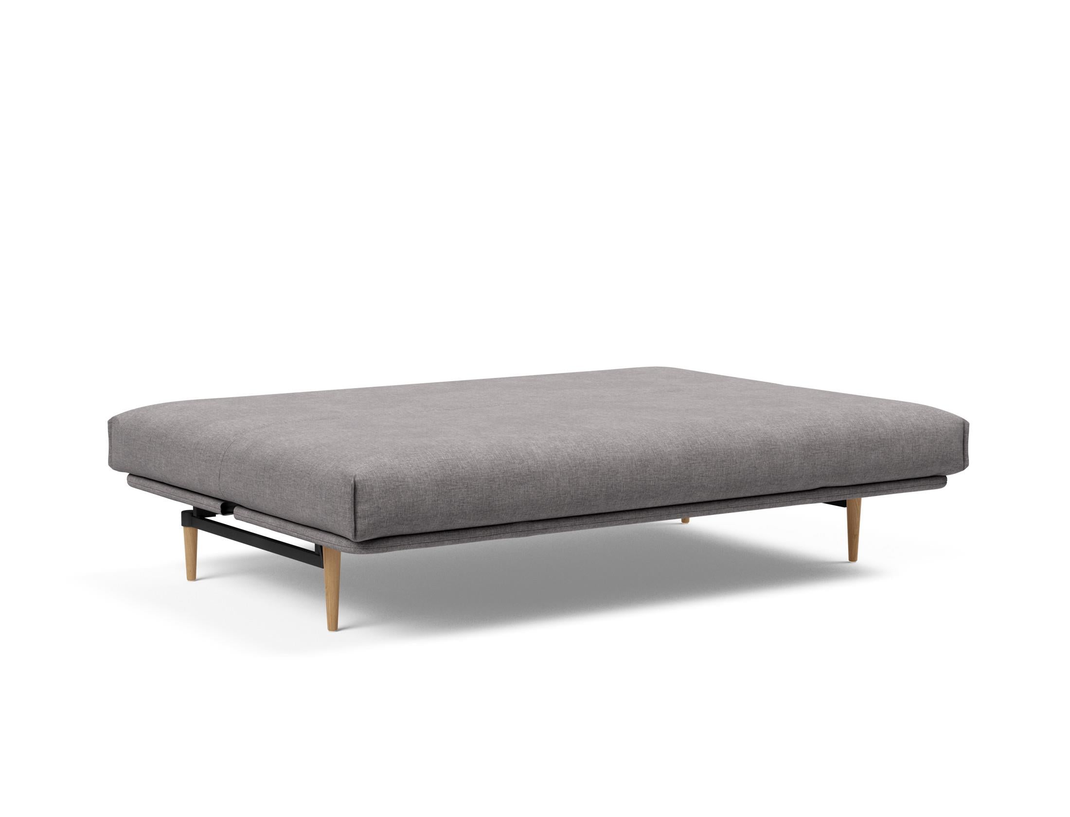 Erleben Sie das Colpus Bettsofa 140 Nordic Cover von Innovation Living – ein elegantes Möbelstück mit Soft Spring Matratze und pflegeleichtem Bezug für höchsten Schlafkomfort.