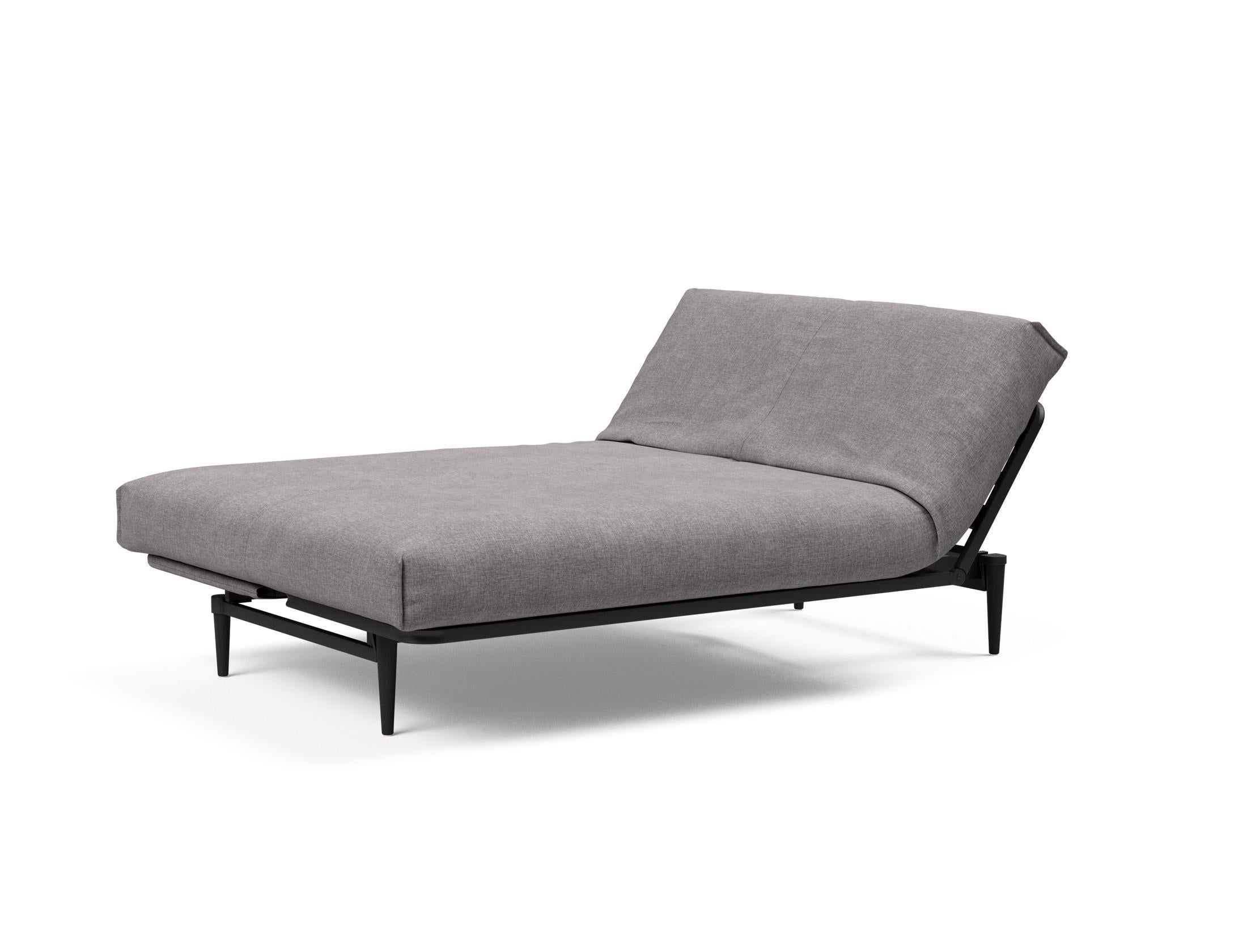 Entdecken Sie das Colpus Bettsofa 140 Nordic Cover in Eiche schwarz – ein elegantes, funktionales Möbelstück für jeden Raum.