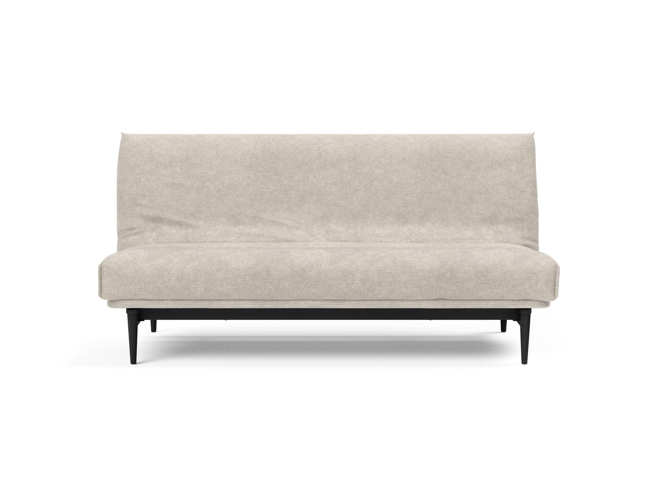 Erleben Sie das Colpus Bettsofa 140 Nordic Cover in elegantem Eiche schwarz. Multifunktional, mit Soft Spring Matratze für höchsten Schlafkomfort.