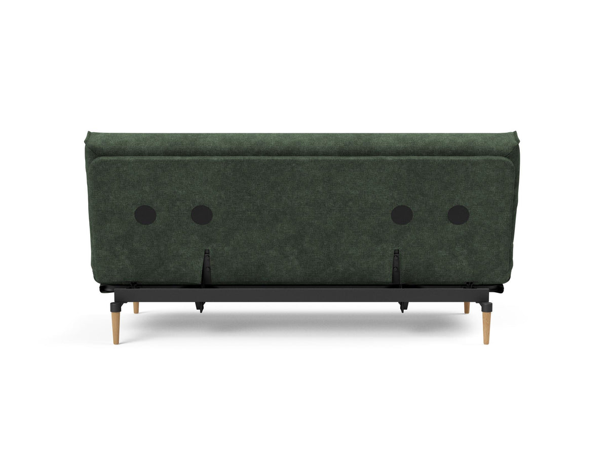 Colpus Bettsofa 140 Nordic Cover mit Gestellbezug Soft Spring in 281 Avella Pine Green präsentiert im Onlineshop von KAQTU Design AG. Bettsofa ist von Innovation Living