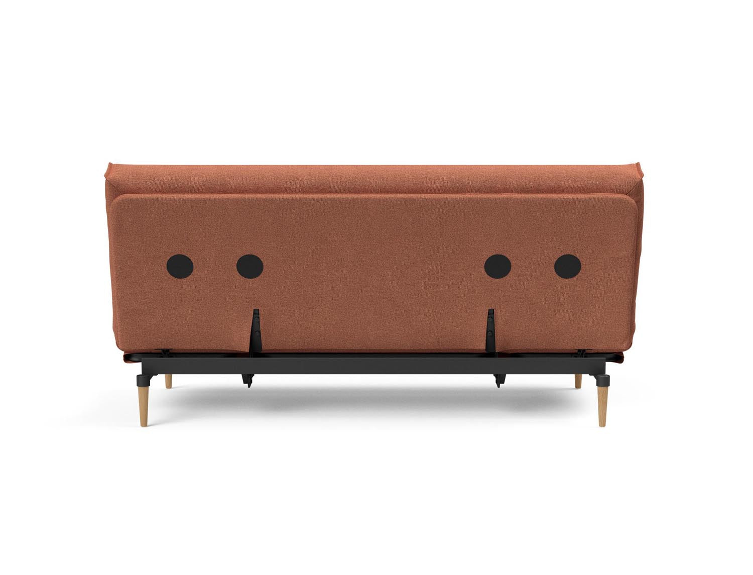 Erleben Sie das Colpus Bettsofa 140 Nordic Cover von Innovation Living – ein elegantes Möbelstück mit Soft Spring Matratze für höchsten Schlafkomfort und praktischen, abnehmbaren Bezug.
