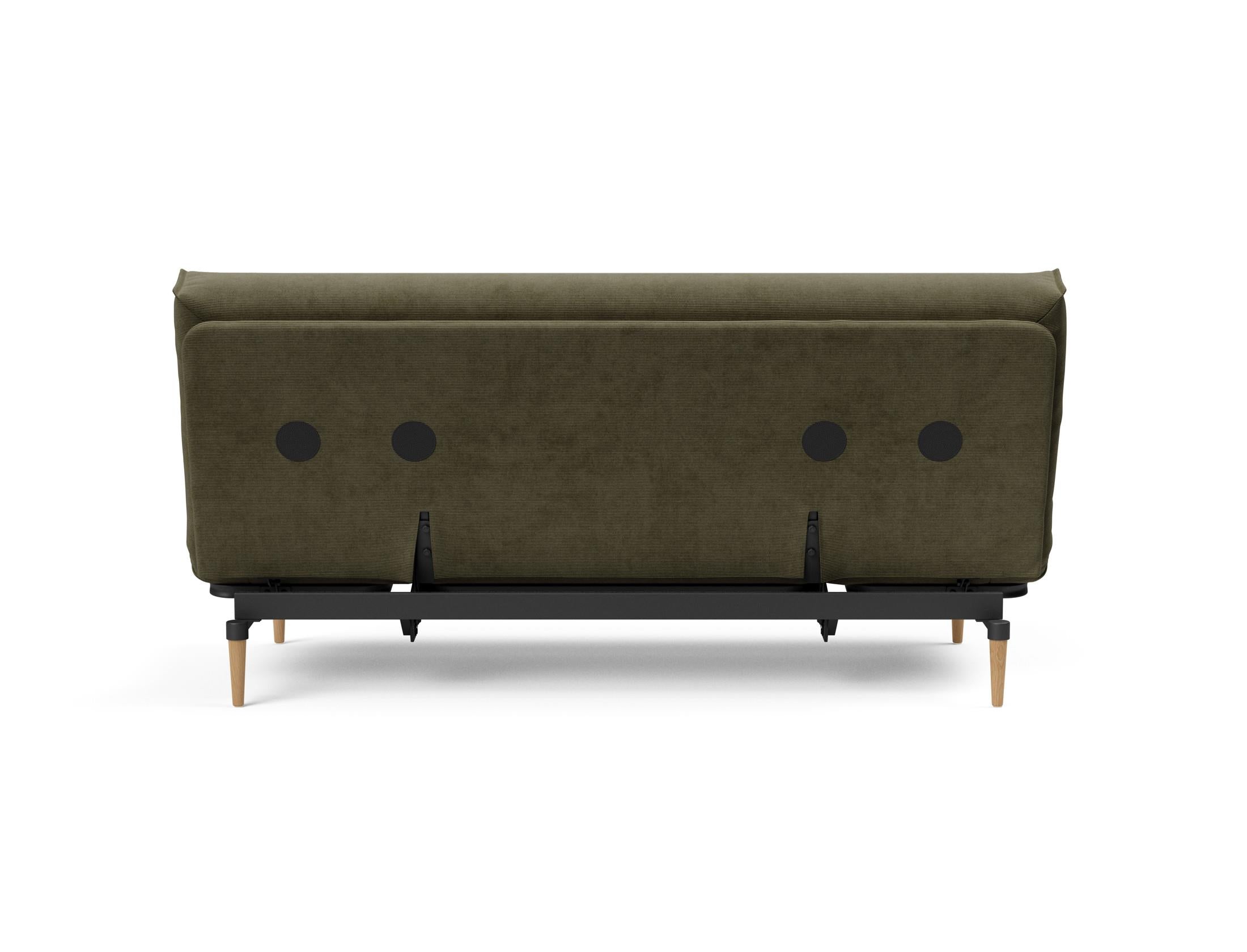Erleben Sie das Colpus Bettsofa 140 Nordic Cover Soft Spring von Innovation Living – stilvoll, bequem und ideal für kleine Räume.