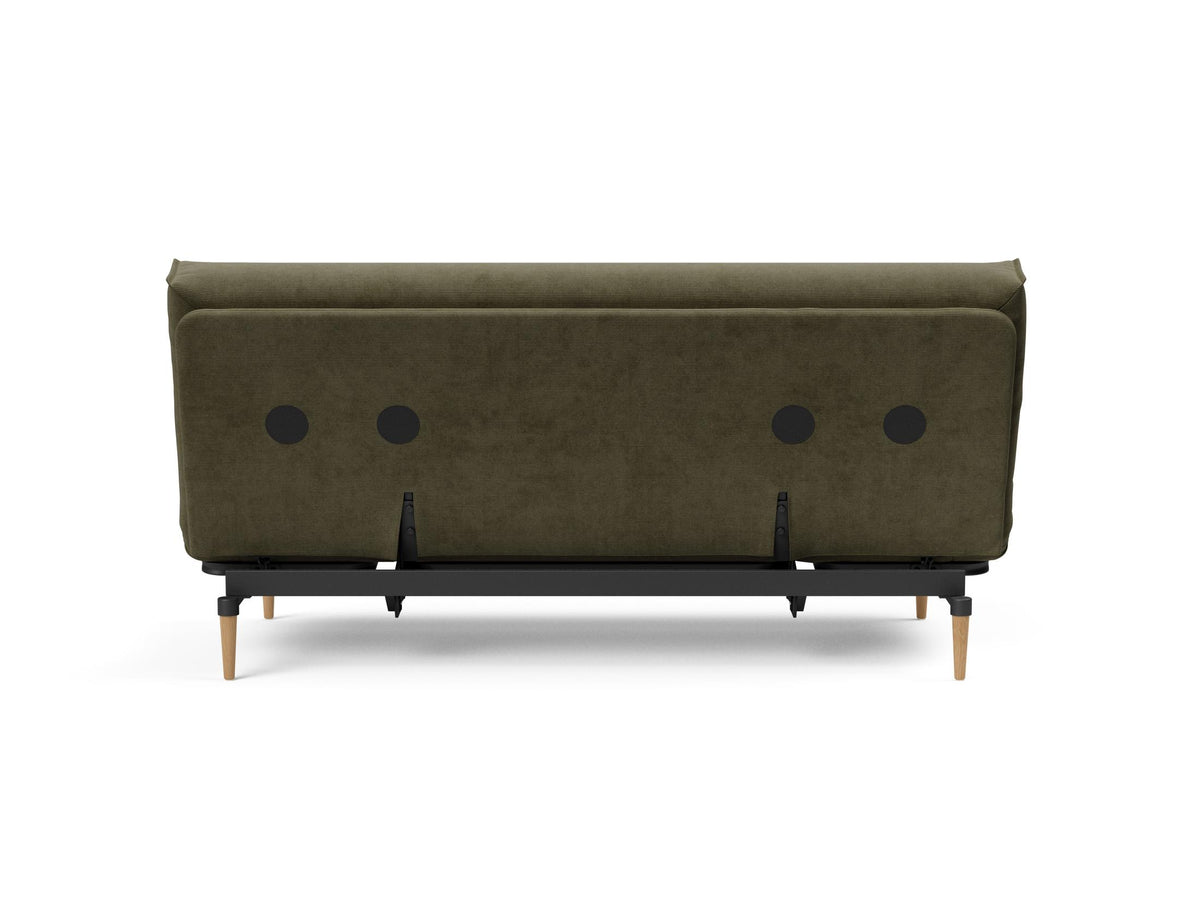 Colpus Bettsofa 140 Nordic Cover Soft Spring in 316 Cordufine Pine Green präsentiert im Onlineshop von KAQTU Design AG. Bettsofa ist von Innovation Living