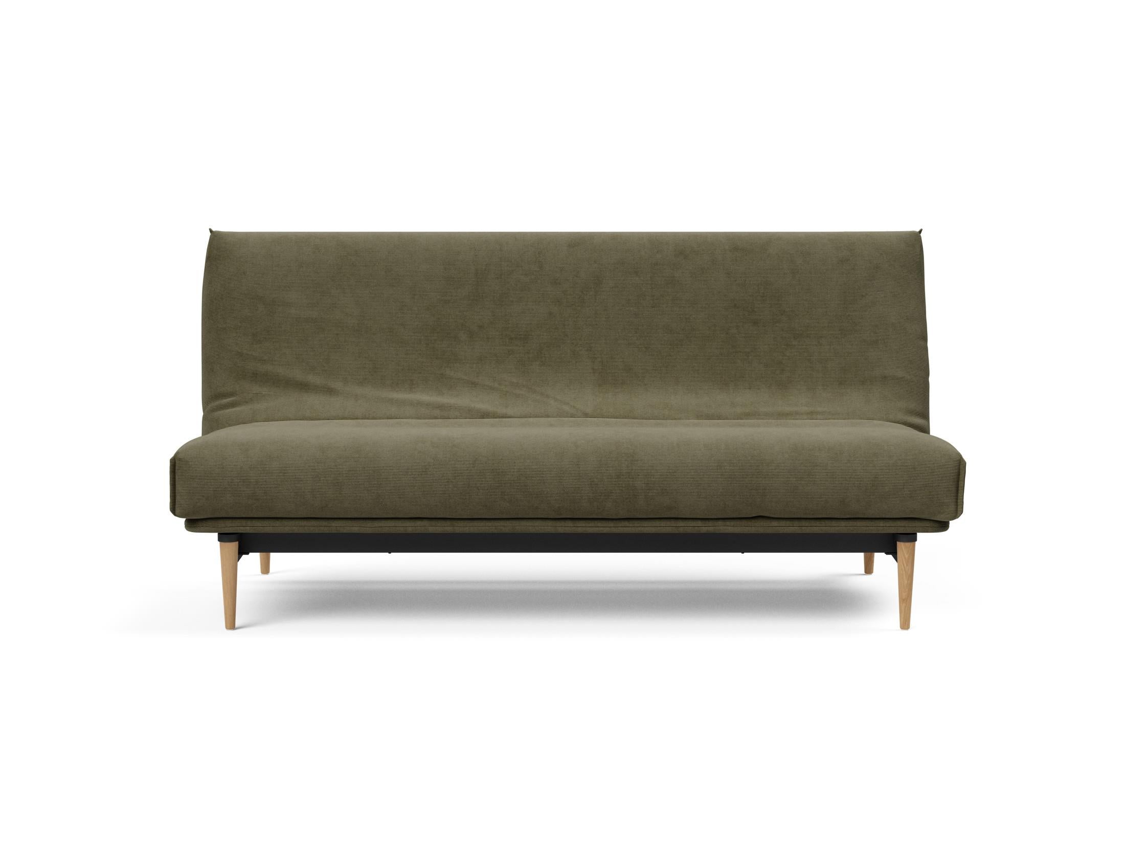 Entdecken Sie das Colpus Bettsofa 140 Nordic Cover von Innovation Living – stilvolles Design, weiche Federkernmatratze und abnehmbarer Bezug für optimalen Komfort.