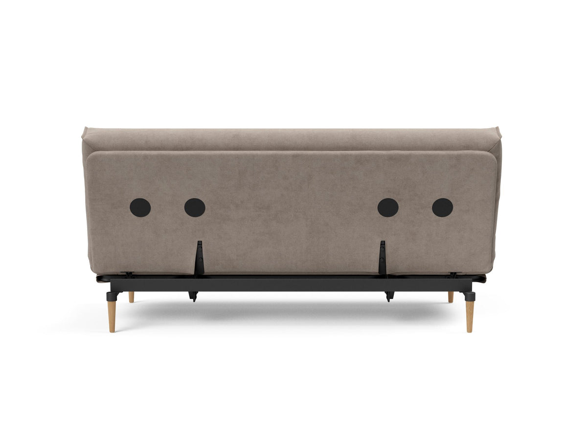 Colpus Bettsofa 140 Nordic Cover mit Gestellbezug Soft Spring in 318 Cordufine Beige präsentiert im Onlineshop von KAQTU Design AG. Bettsofa ist von Innovation Living