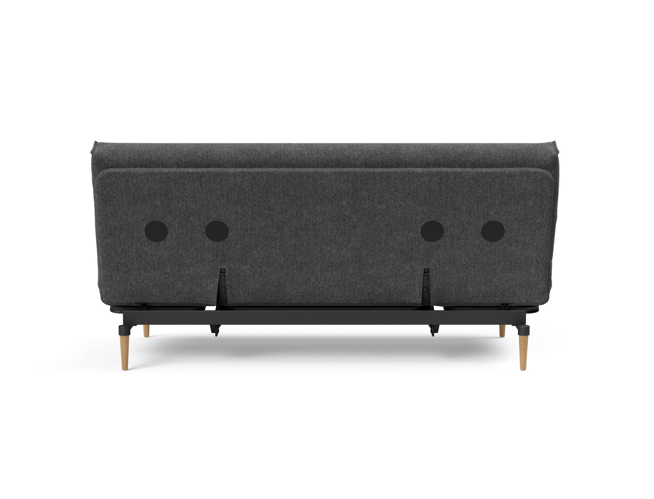 Erleben Sie das Colpus Bettsofa 140 Nordic Cover Soft Spring von Innovation Living – stilvolles Design trifft auf vielseitige Nutzung und hohen Schlafkomfort.