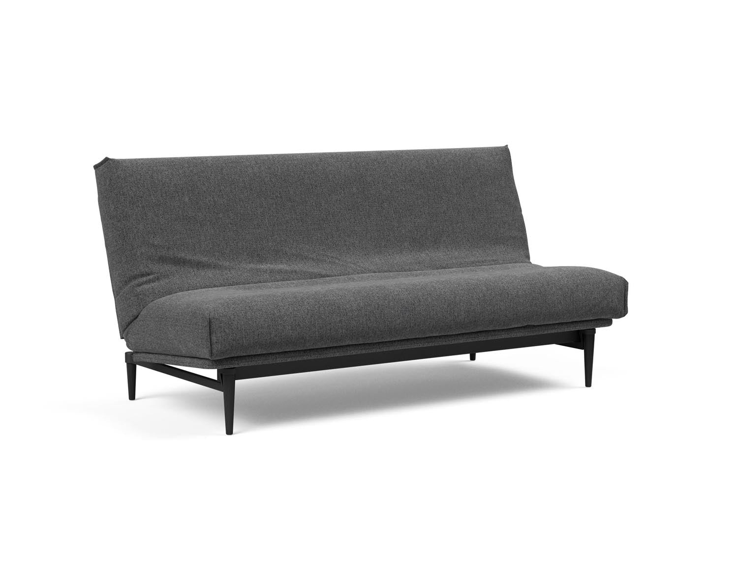 Entdecken Sie das Colpus Bettsofa 140 Nordic Cover in stilvollem Eiche schwarz. Ideal für kompaktes Wohnen, bietet es Komfort und Funktionalität.