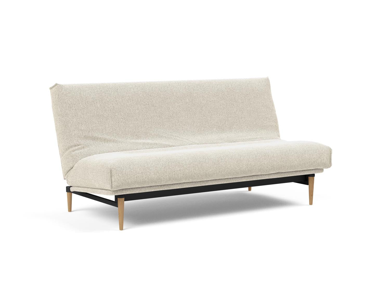 Erleben Sie das Colpus Bettsofa 140 Nordic Cover von Innovation Living – ein elegantes Möbelstück mit Soft Spring Matratze und pflegeleichtem Bezug für höchsten Schlafkomfort.