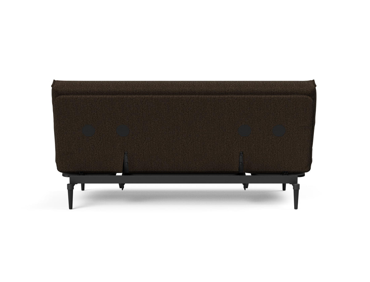 Colpus Bettsofa 140 Nordic Cover Eiche schwarz Soft Spring in 358 Taura Chocco präsentiert im Onlineshop von KAQTU Design AG. Bettsofa ist von Innovation Living
