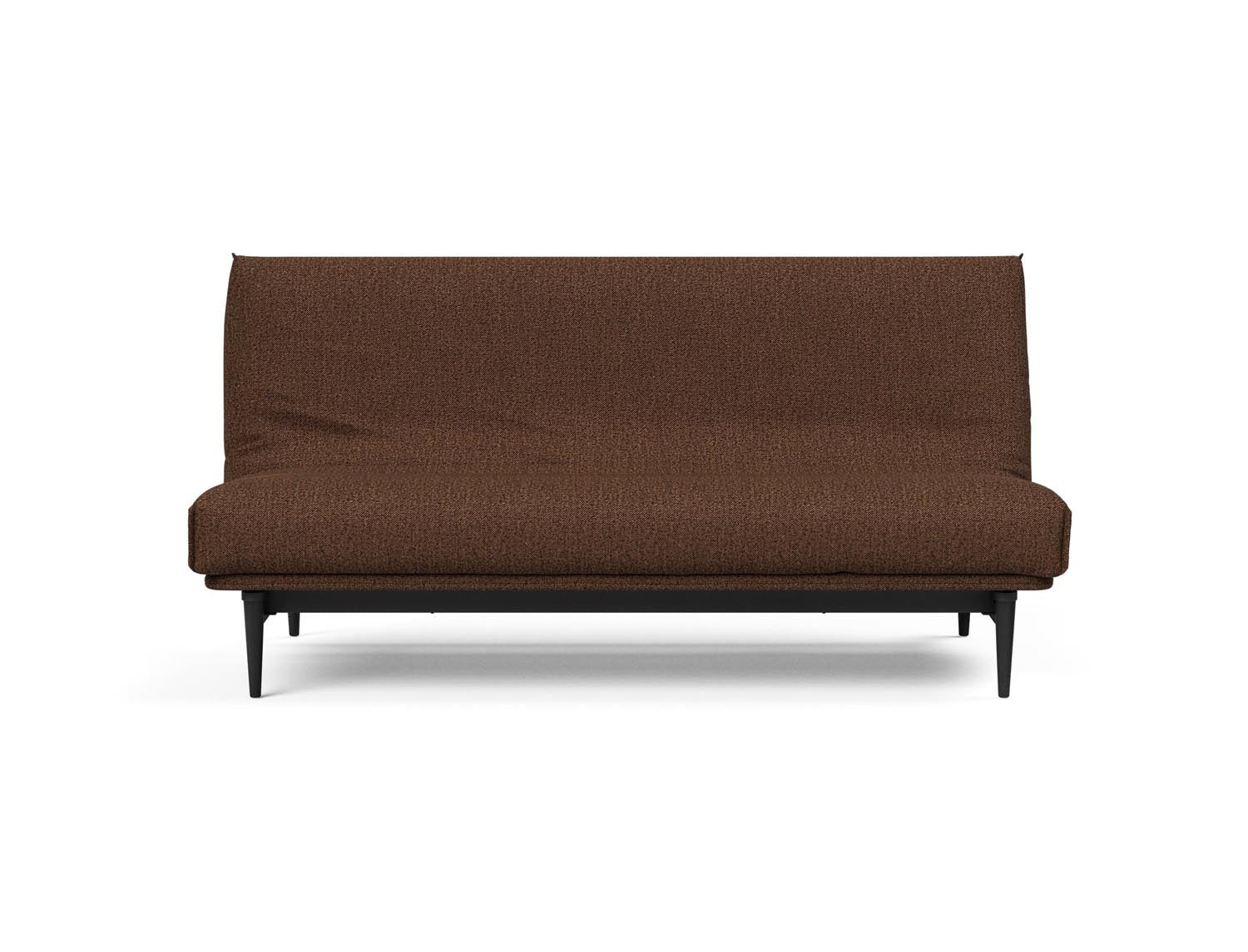 Erleben Sie das Colpus Bettsofa 140 Nordic Cover in elegantem Eiche schwarz. Multifunktional, mit Soft Spring Matratze für höchsten Schlafkomfort.