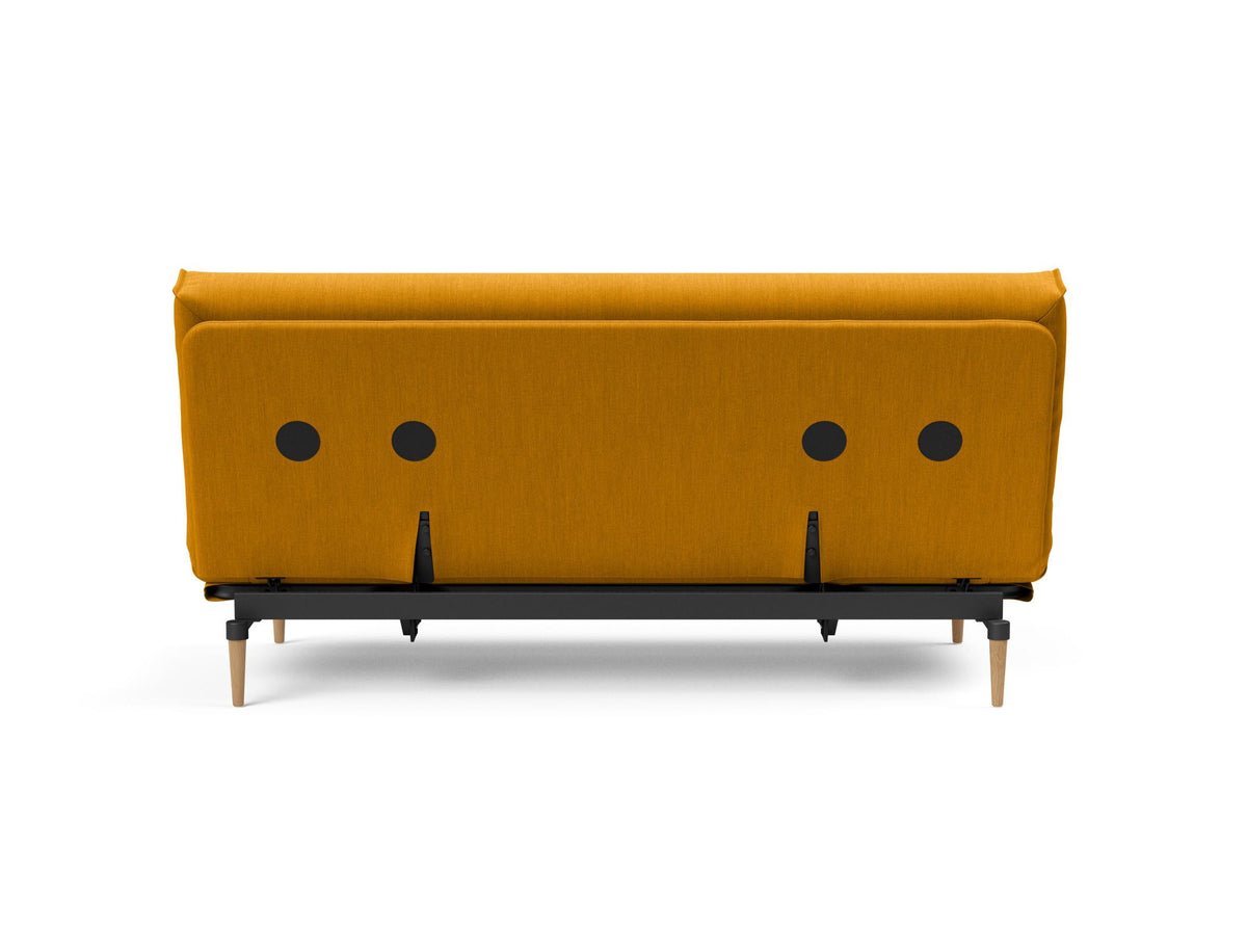 Colpus Bettsofa 140 Nordic Cover mit Gestellbezug Soft Spring in 507 Elegance Burned Curry präsentiert im Onlineshop von KAQTU Design AG. Bettsofa ist von Innovation Living