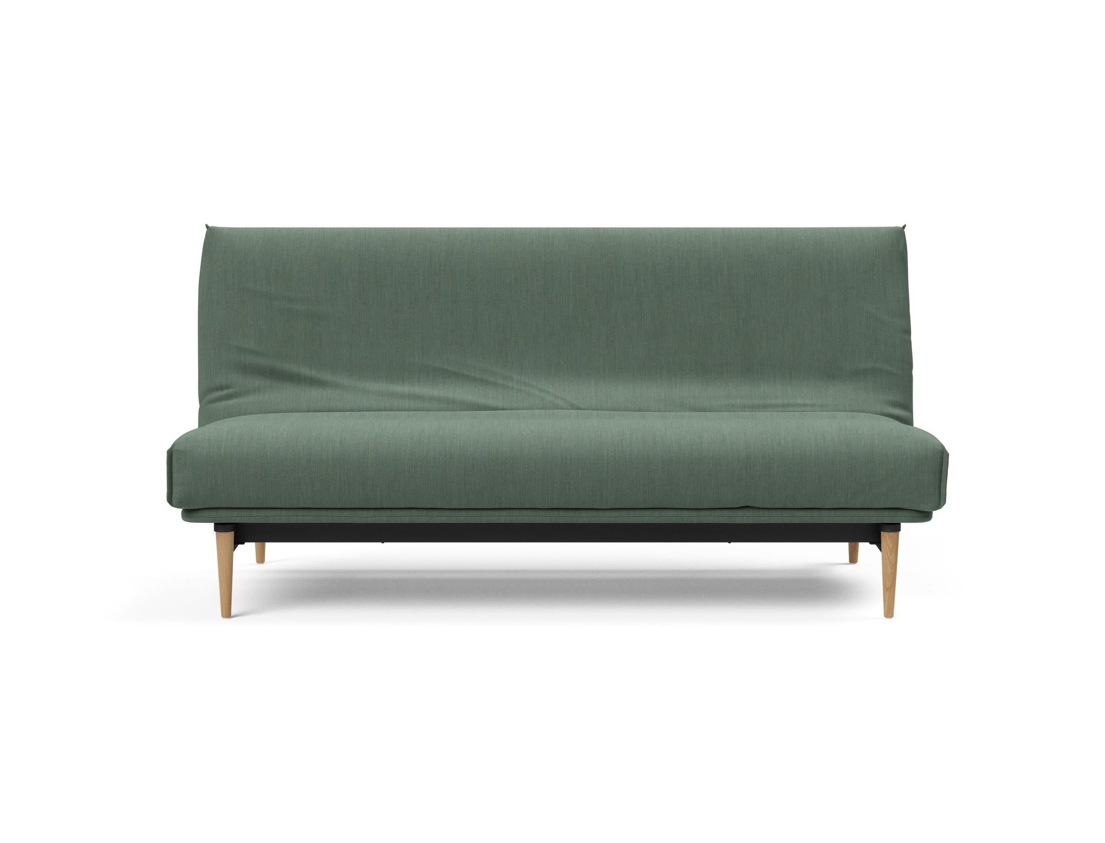 Entdecken Sie das Colpus Bettsofa 140 Nordic Cover von Innovation Living – stilvolles Design, weiche Federkernmatratze und abnehmbarer Bezug für optimalen Komfort.