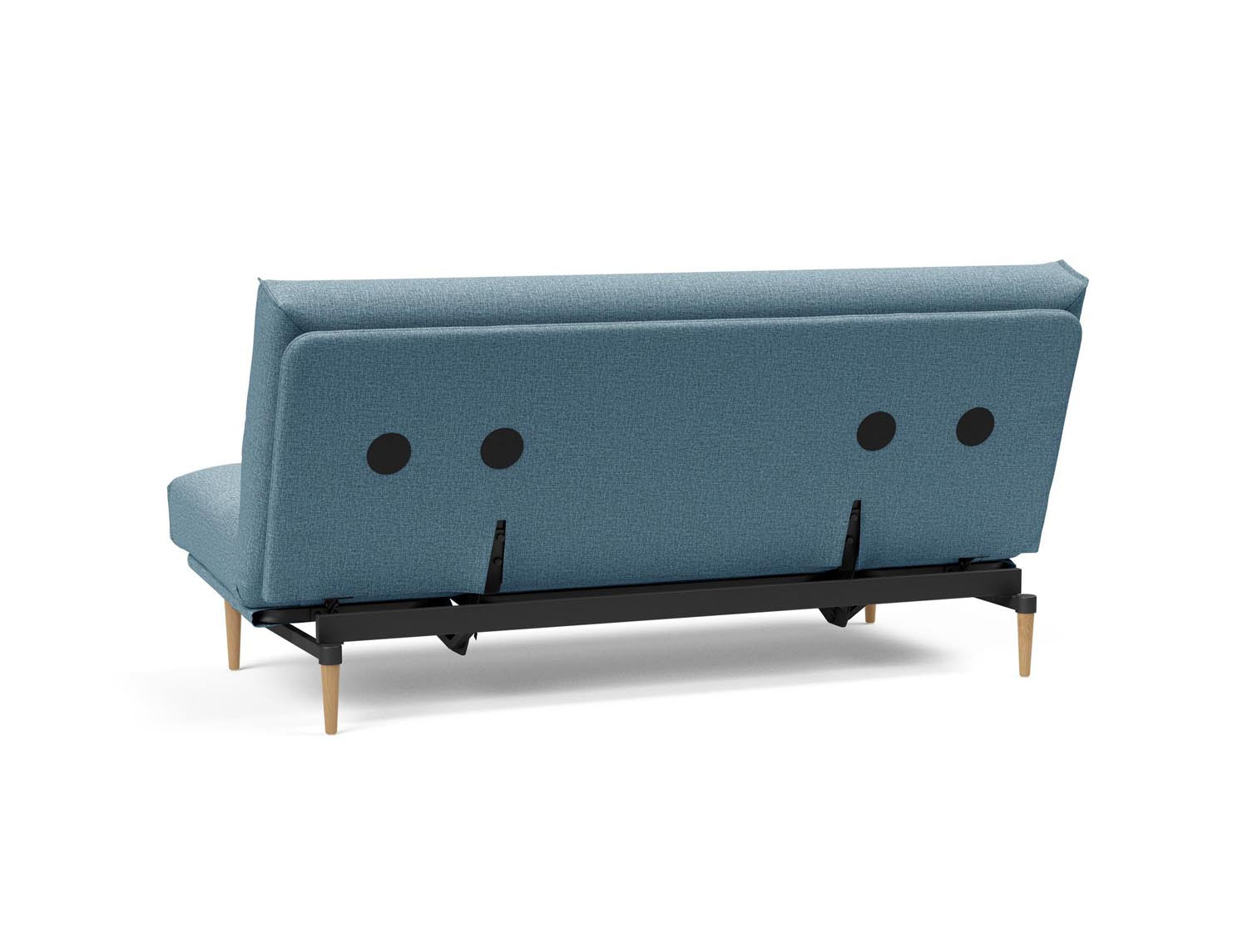 Entdecken Sie das Colpus Bettsofa 140 Nordic Cover von Innovation Living – stilvolles Design, weiche Federkernmatratze und abnehmbarer Bezug für optimalen Komfort.