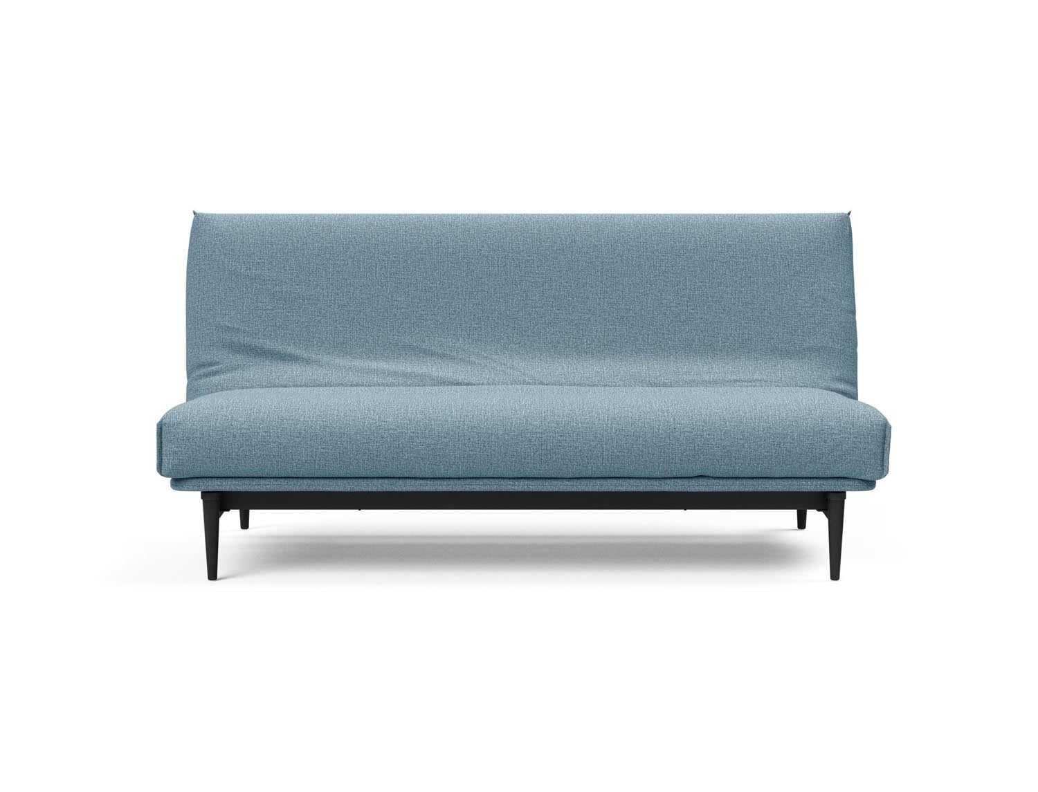 Erleben Sie das Colpus Bettsofa 140 Nordic Cover in elegantem Eiche schwarz. Multifunktional, mit Soft Spring Matratze für höchsten Schlafkomfort.