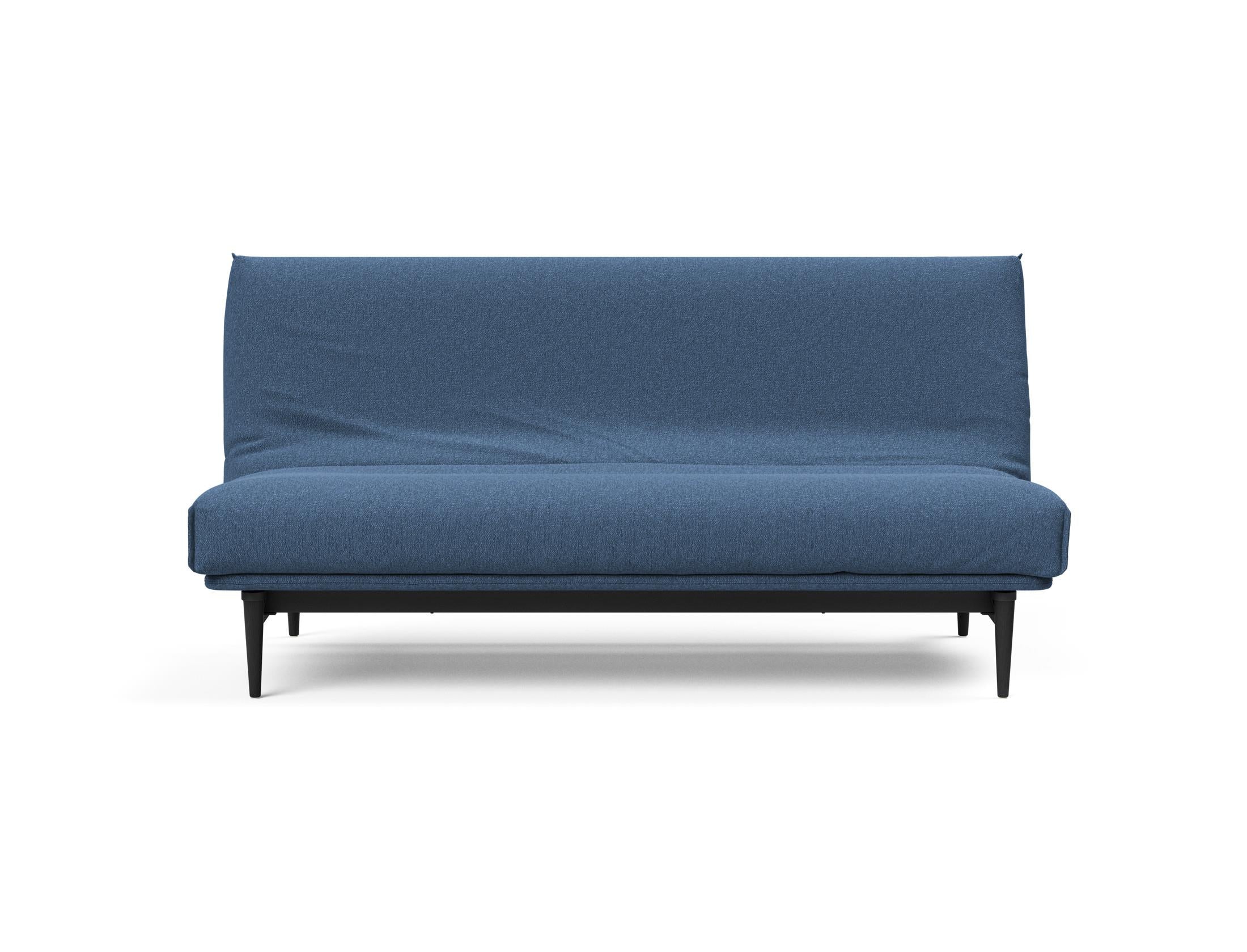 Modernes Colpus Bettsofa 140 in schwarzer Eiche, ideal für stilvolle Wohnräume, bietet vielseitige Nutzung und hohen Sitzkomfort.