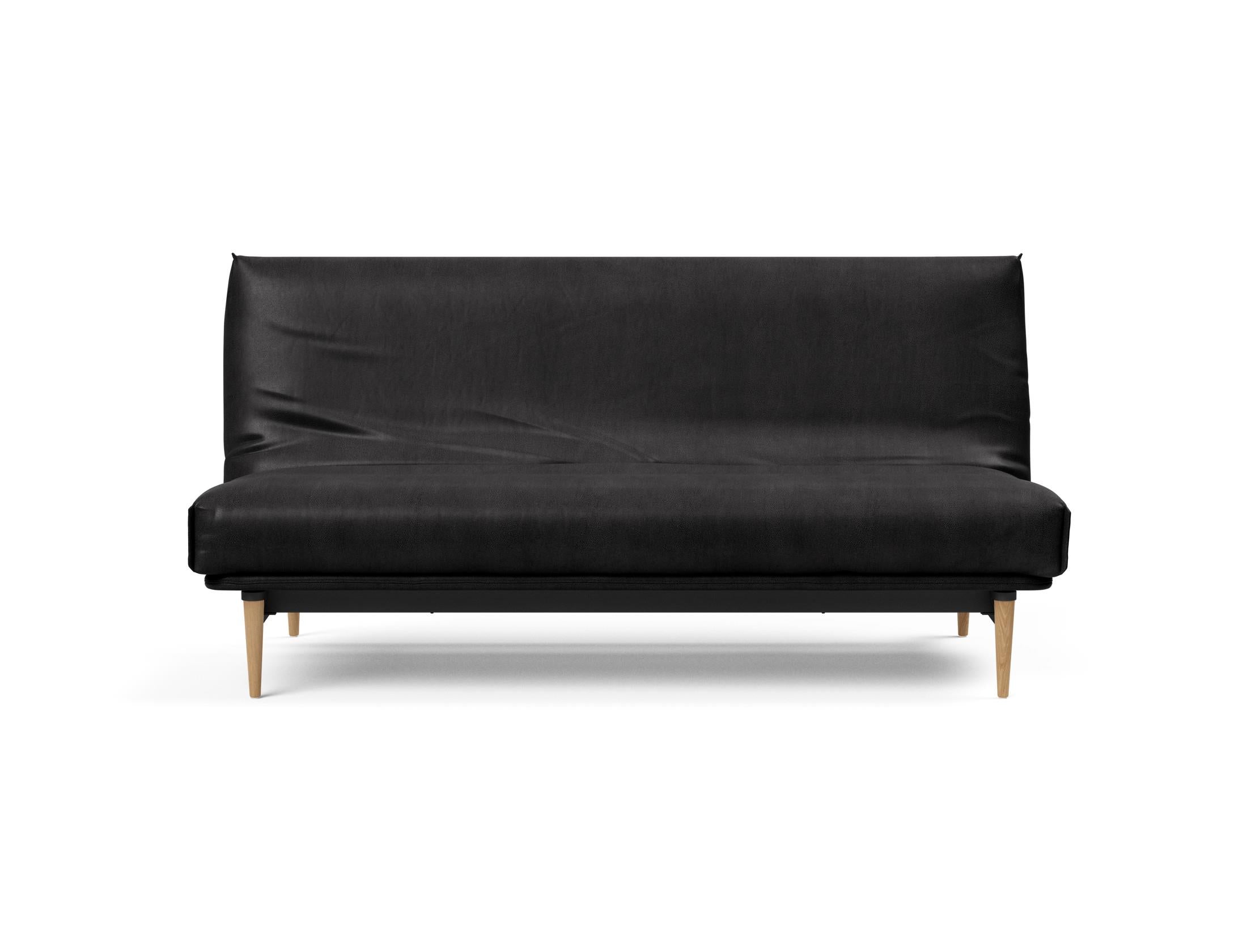 Modernes Colpus Bettsofa 140 mit elegantem Nordic Cover, perfekt für stilvolle Räume und komfortable Schlafmöglichkeiten.