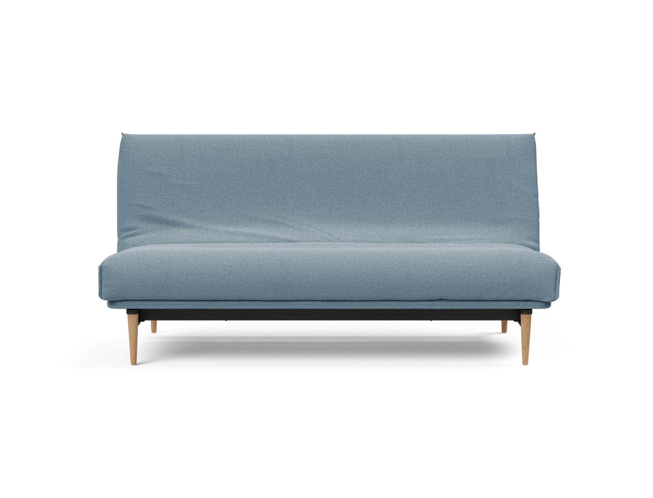 Modernes Colpus Bettsofa 140 in elegantem Nordic Cover, perfekt für stilvolle Wohnräume und als komfortable Schlafgelegenheit.