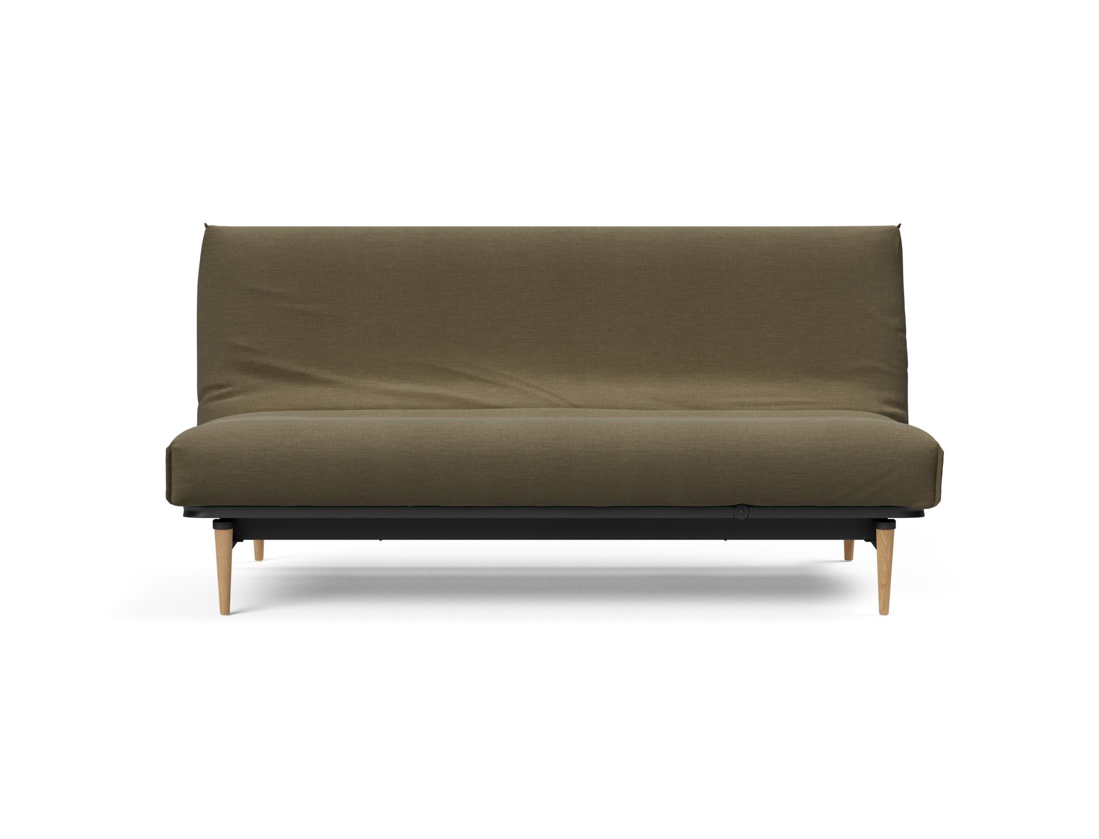 Stylisches Colpus Bettsofa 140 in Nordic Cover, perfekt für moderne Wohnräume und als komfortable Schlaflösung.