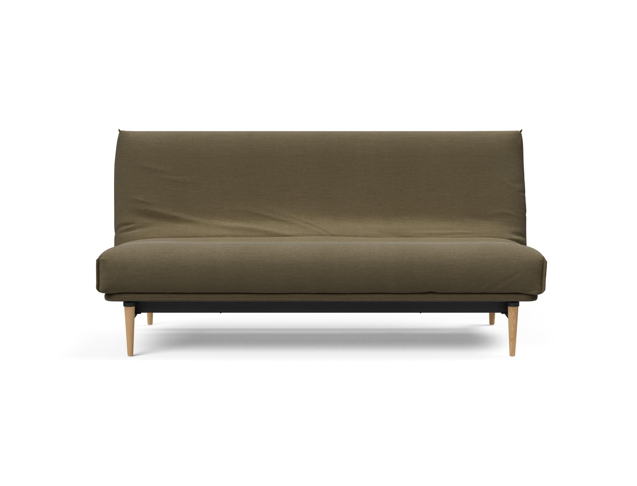 Modernes Colpus Bettsofa 140 in Nordic Cover, perfekt für vielseitige Wohnräume und komfortable Nächte.