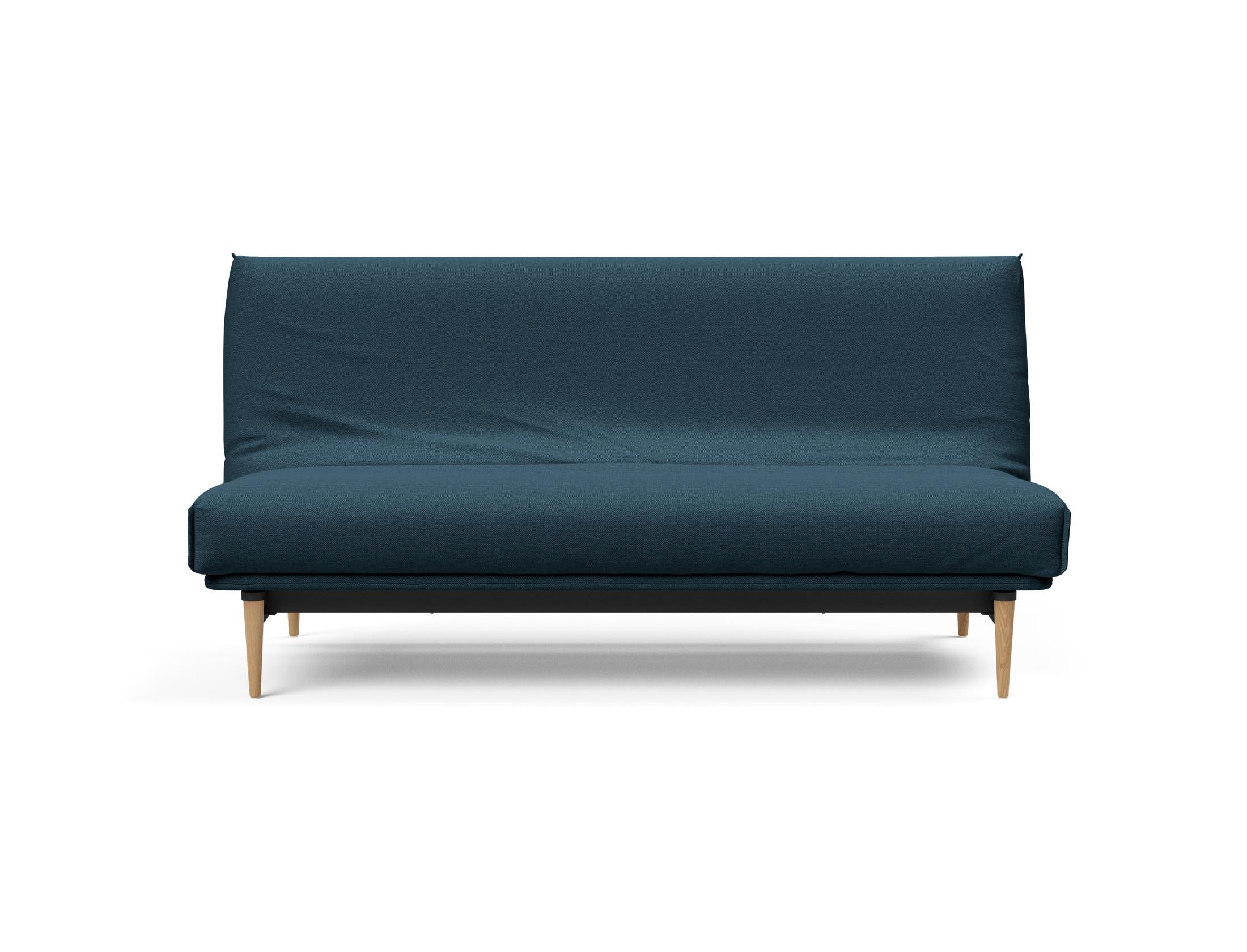Modernes Colpus Bettsofa 140 in Nordic Cover, perfekt für vielseitige Wohnräume und gemütliche Stunden. Elegantes Design trifft Funktionalität.