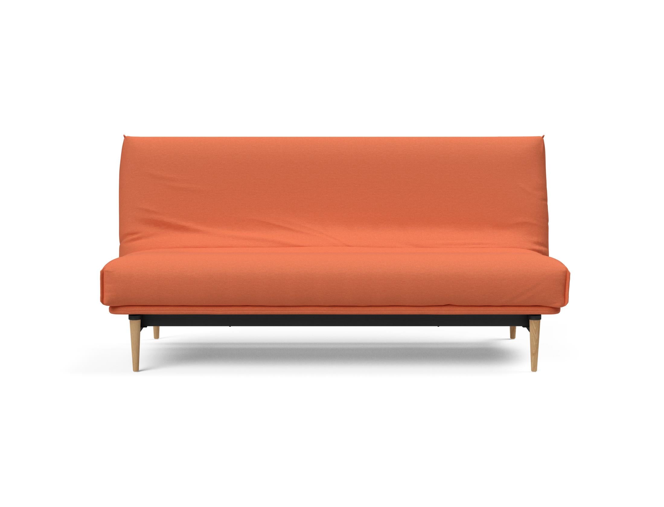 Stylisches Colpus Bettsofa 140 mit Soft Spring Gestellbezug, ideal für entspannte Abende und flexible Raumgestaltung.