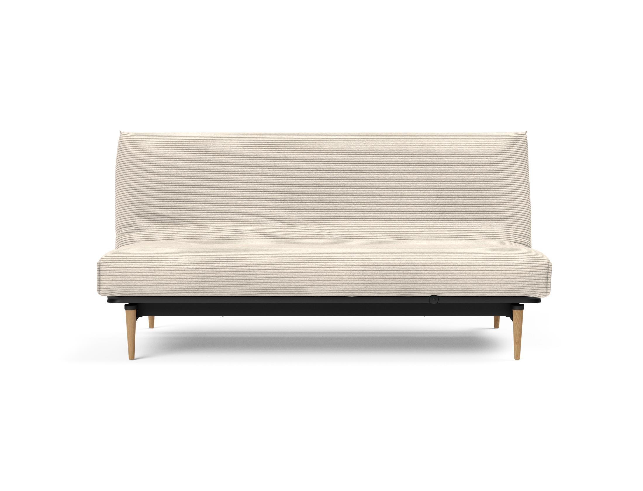Modernes Colpus Bettsofa 140 in Nordic Cover, perfekt für gemütliche Nächte und vielseitige Wohnkonzepte.