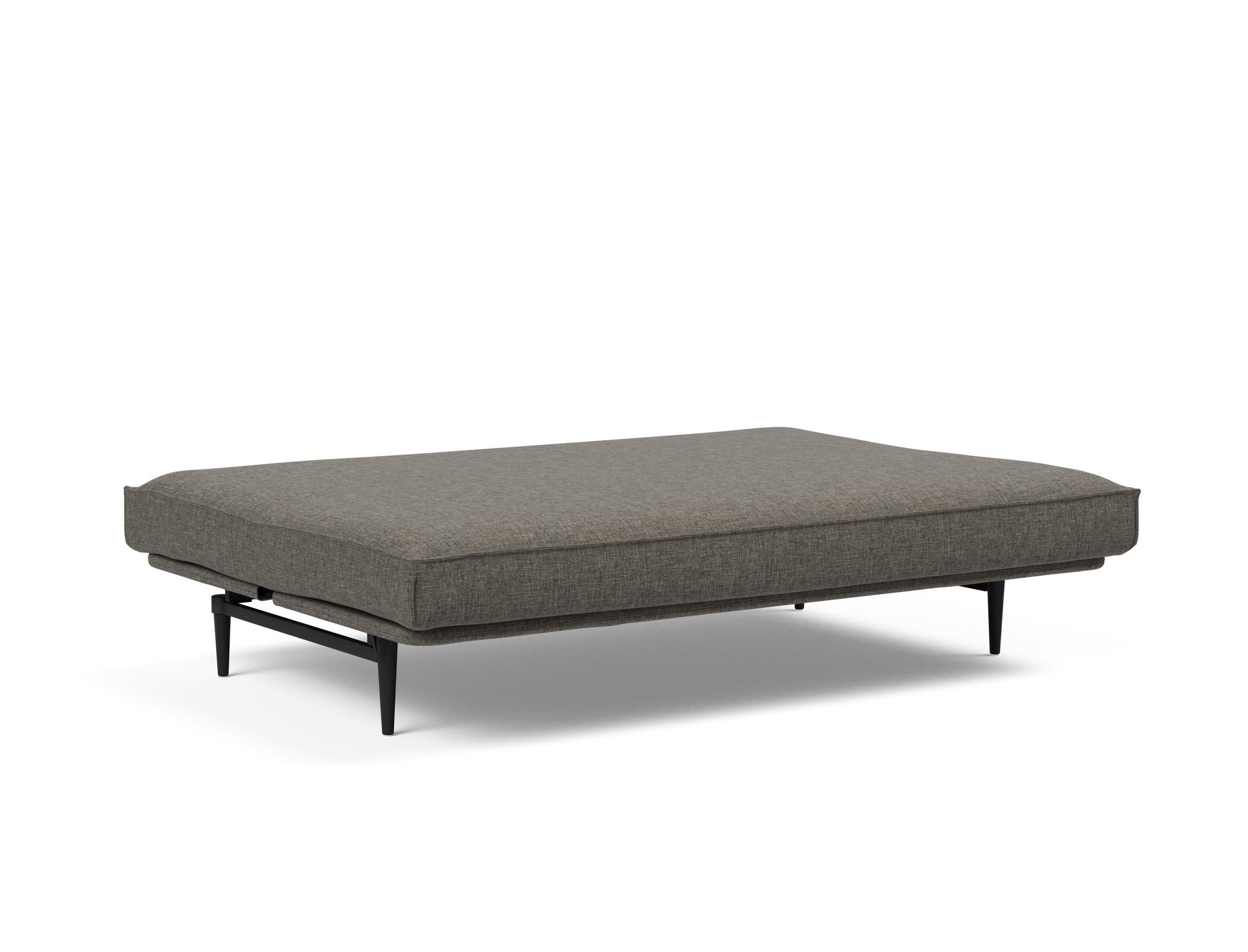 Entdecken Sie das Colpus Bettsofa 140 Sharp Plus Cover in Eiche schwarz – stilvoll, bequem und wandelbar vom Sofa zum Bett!