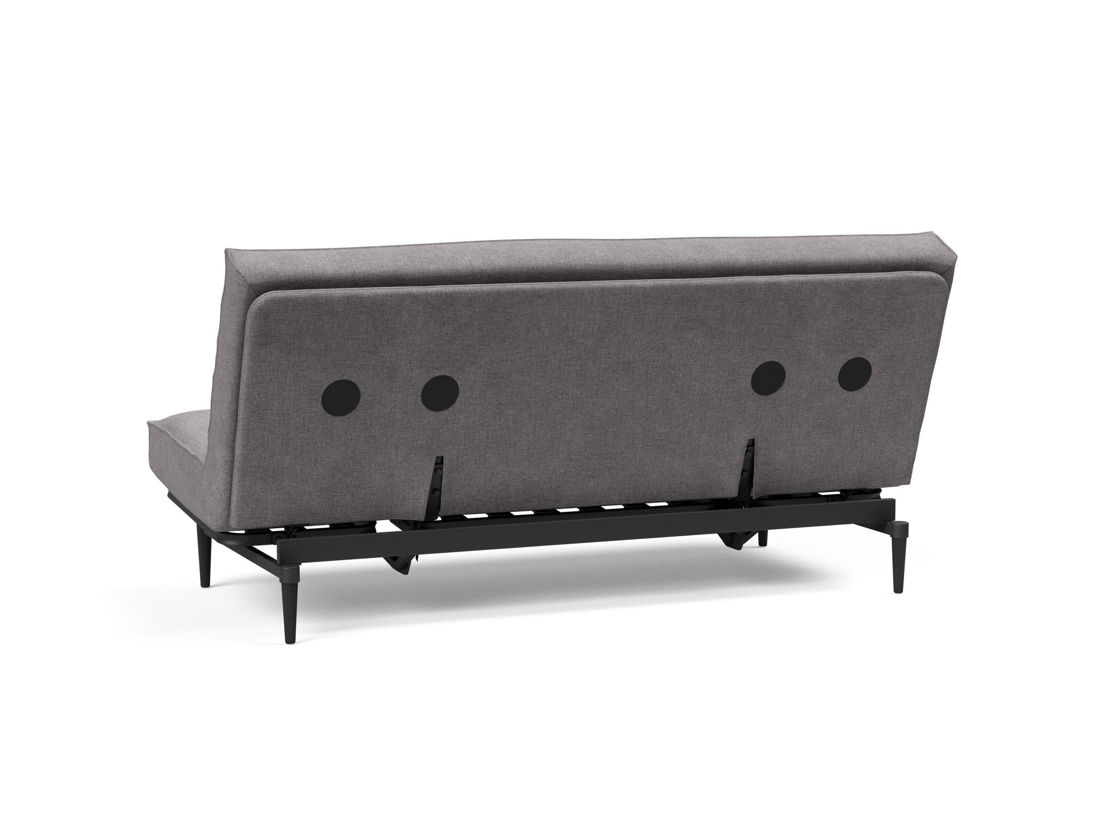 Entdecken Sie das Colpus Bettsofa 140 Sharp Plus Cover in elegantem Eiche schwarz – ideal für stilvolle Räume und erholsamen Schlaf.