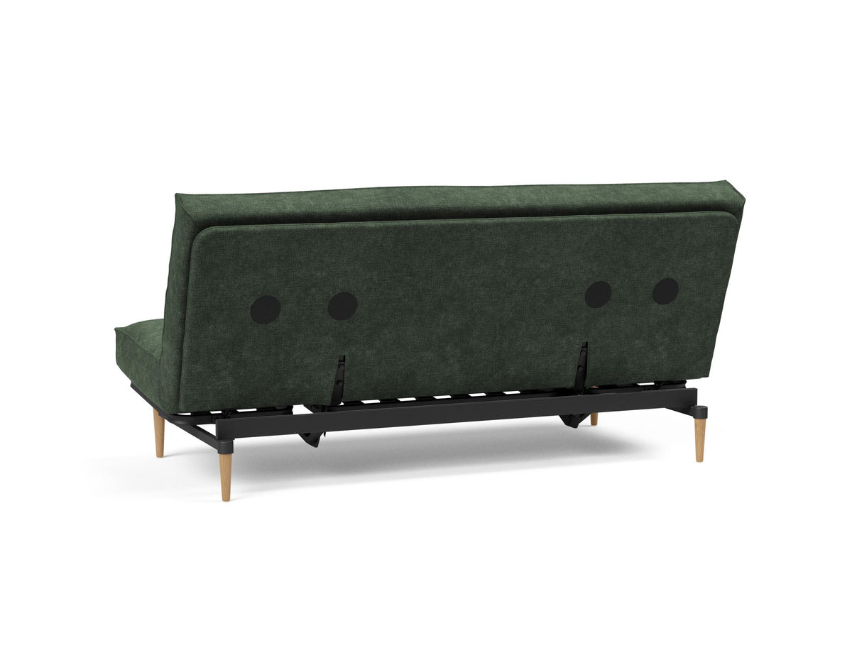 Colpus Bettsofa 140 Sharp Plus Cover Soft Spring in 281 Avella Pine Green präsentiert im Onlineshop von KAQTU Design AG. Bettsofa ist von Innovation Living