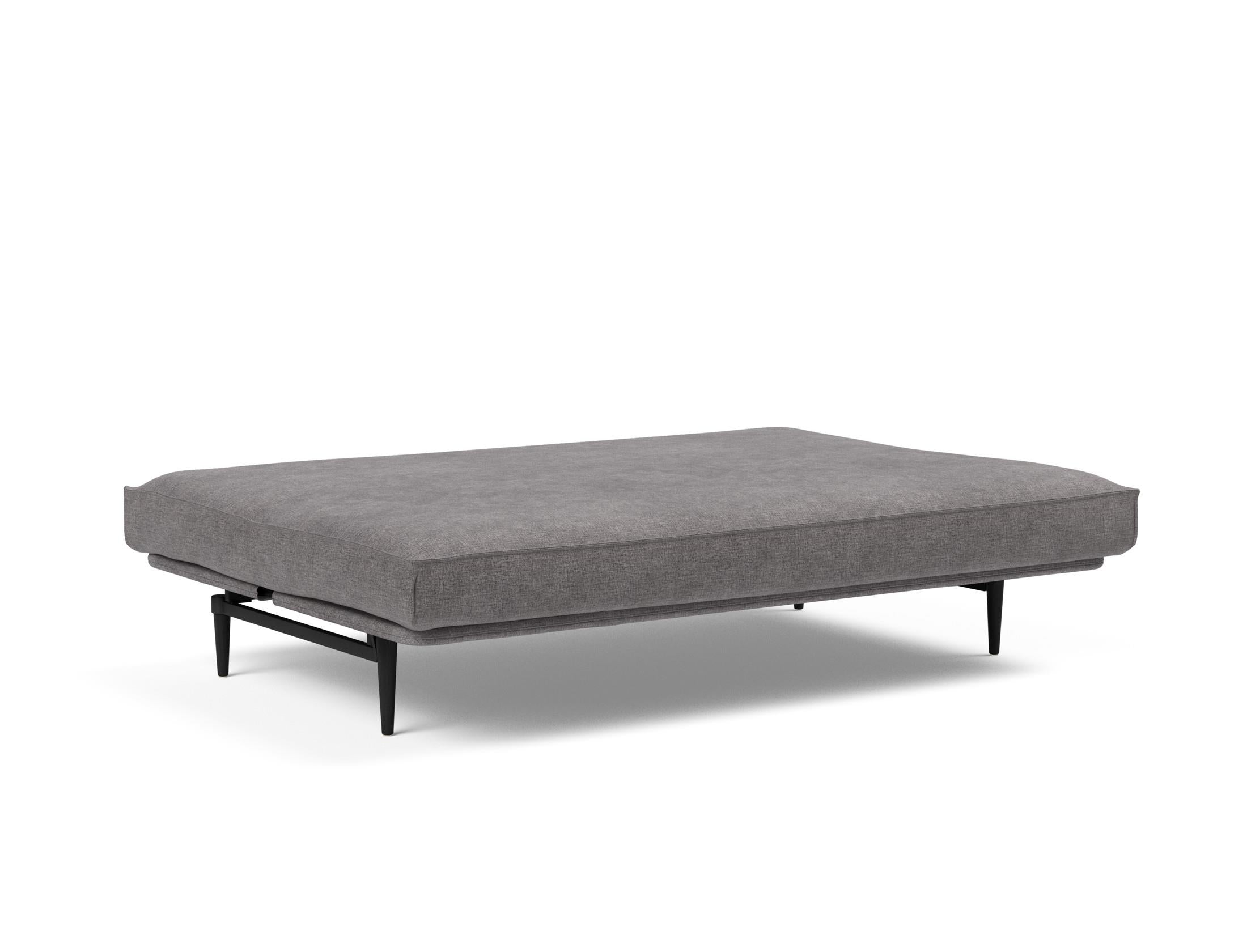 Entdecken Sie das Colpus Bettsofa 140 Sharp Plus Cover in Eiche schwarz – stilvoll, bequem und wandelbar vom Sofa zum Bett!