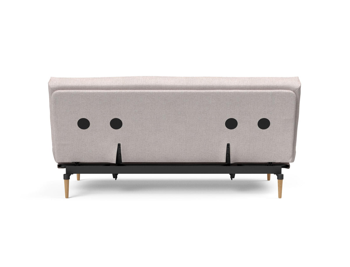 Colpus Bettsofa 140 Sharp Plus Cover mit Gestellbezug Soft Spring in 300 Weda Sand präsentiert im Onlineshop von KAQTU Design AG. Bettsofa ist von Innovation Living