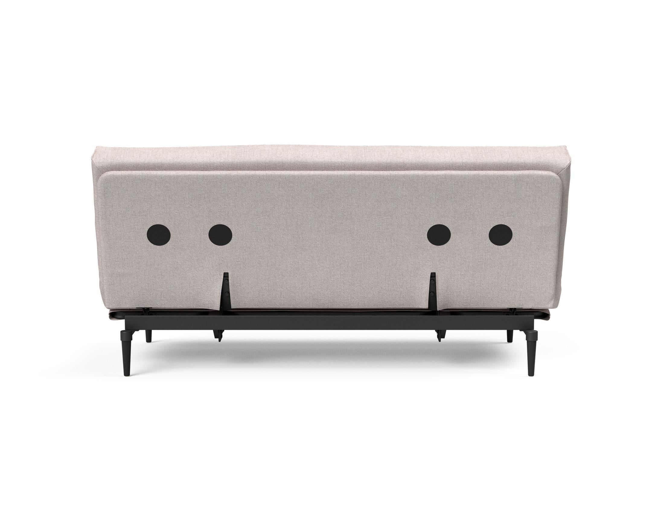 Entdecken Sie das Colpus Bettsofa 140 Sharp Plus Cover in Eiche schwarz – stilvoll, bequem und wandelbar vom Sofa zum Bett!