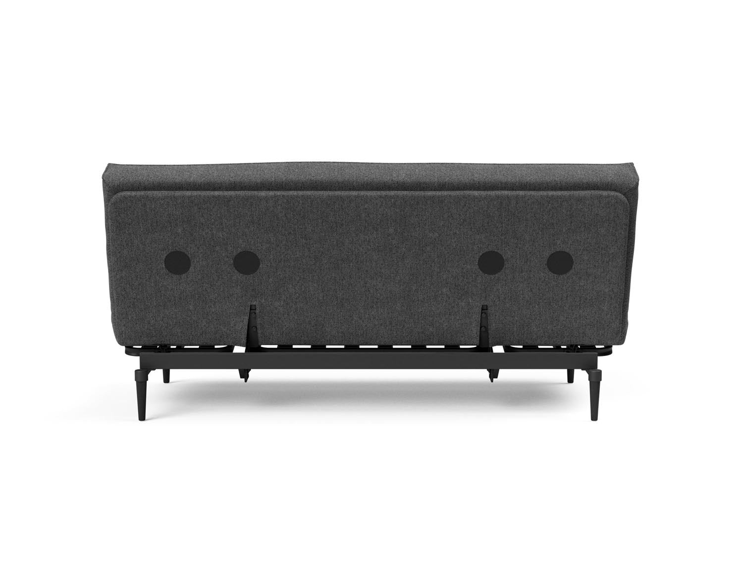 Erleben Sie das Colpus Bettsofa 140 Sharp Plus in stilvollem Eiche schwarz – perfekt für komfortable Nächte und zeitgemässe Einrichtung.