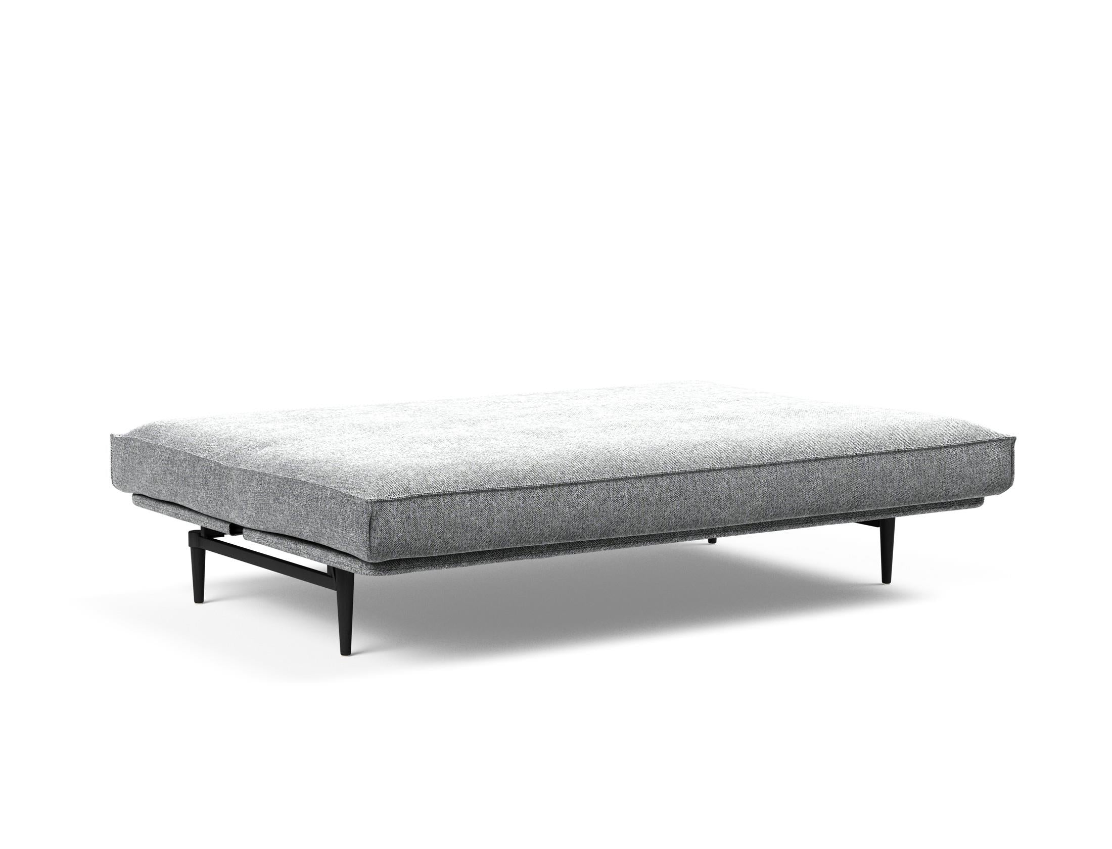 Entdecken Sie das Colpus Bettsofa 140 Sharp Plus Cover in Eiche schwarz – stilvoll, bequem und wandelbar vom Sofa zum Bett!