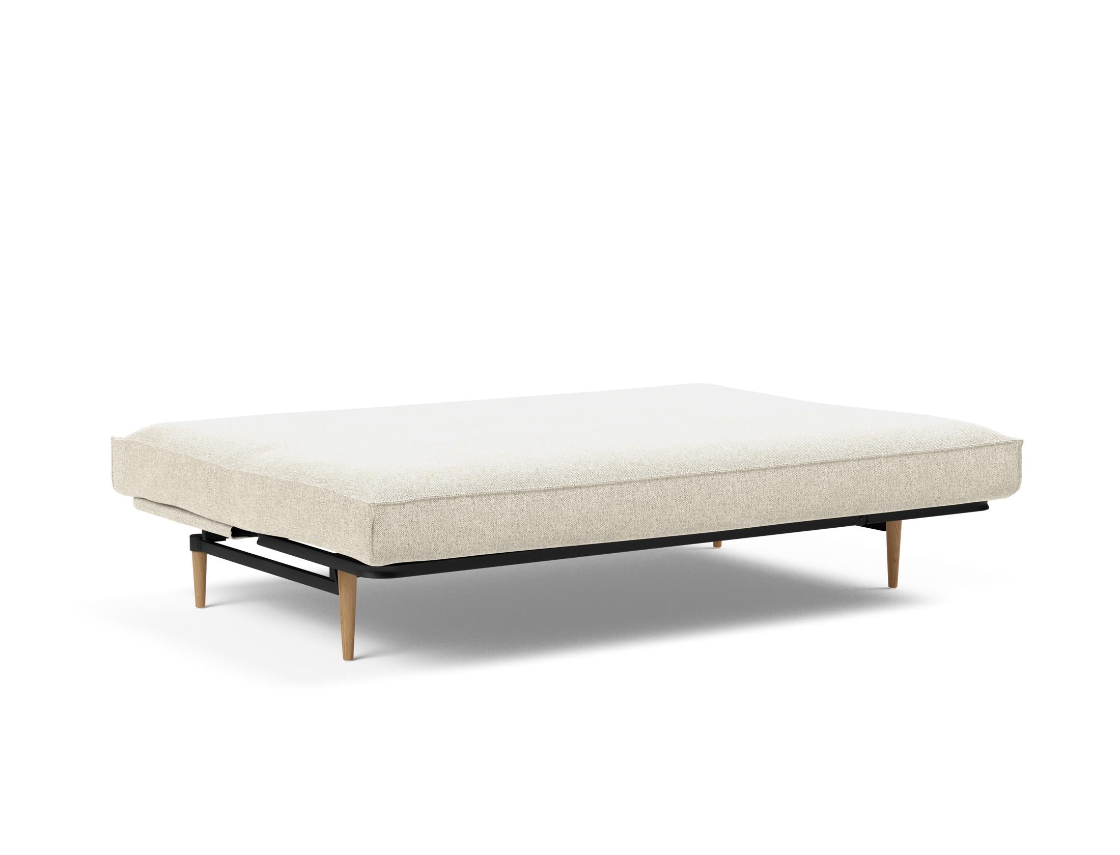 Entdecken Sie das Colpus Bettsofa 140 Sharp Plus Cover Soft Spring von Innovation Living – stilvolles Design, exzellente Bequemlichkeit und pflegeleichte Materialien.