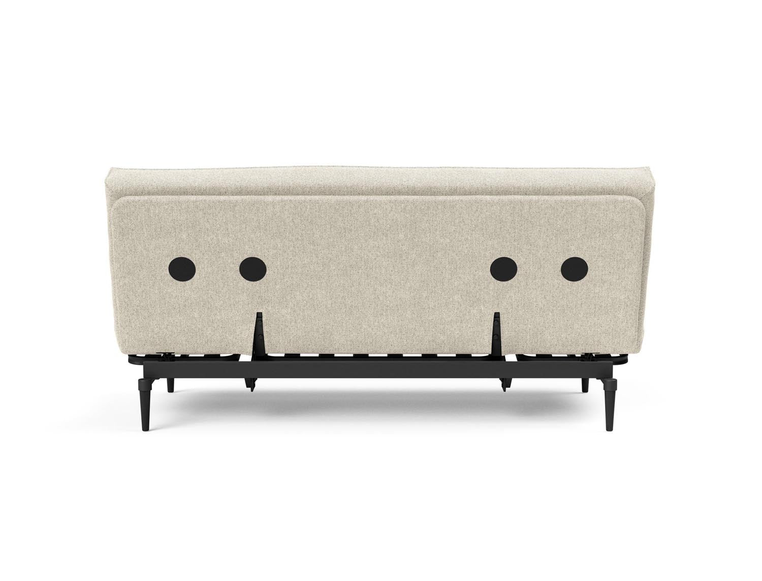 Erleben Sie das Colpus Bettsofa 140 Sharp Plus in stilvollem Eiche schwarz – perfekt für komfortable Nächte und zeitgemässe Einrichtung.