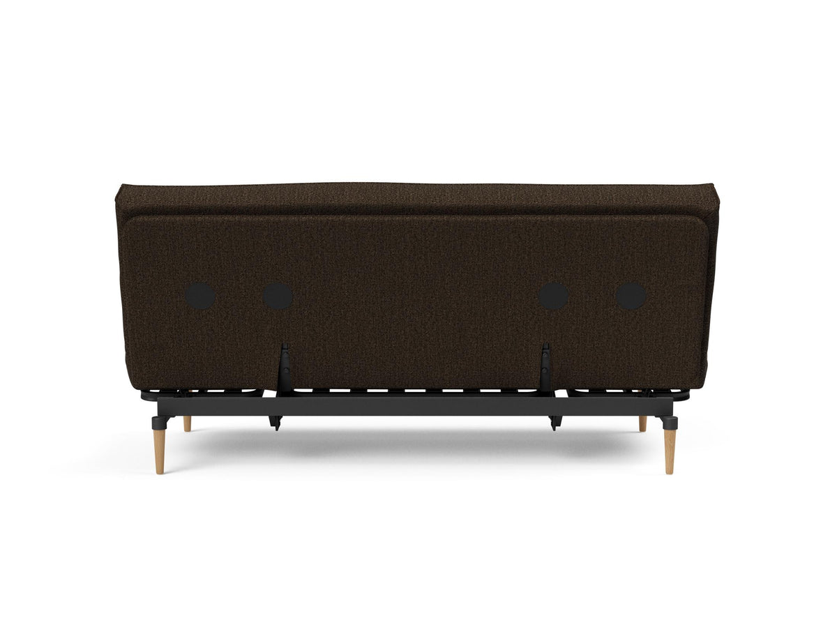 Colpus Bettsofa 140 Sharp Plus Cover Soft Spring in 358 Taura Chocco präsentiert im Onlineshop von KAQTU Design AG. Bettsofa ist von Innovation Living