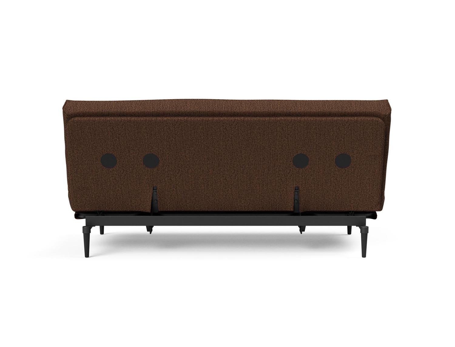 Entdecken Sie das Colpus Bettsofa 140 Sharp Plus Cover in Eiche schwarz – stilvoll, bequem und wandelbar vom Sofa zum Bett!