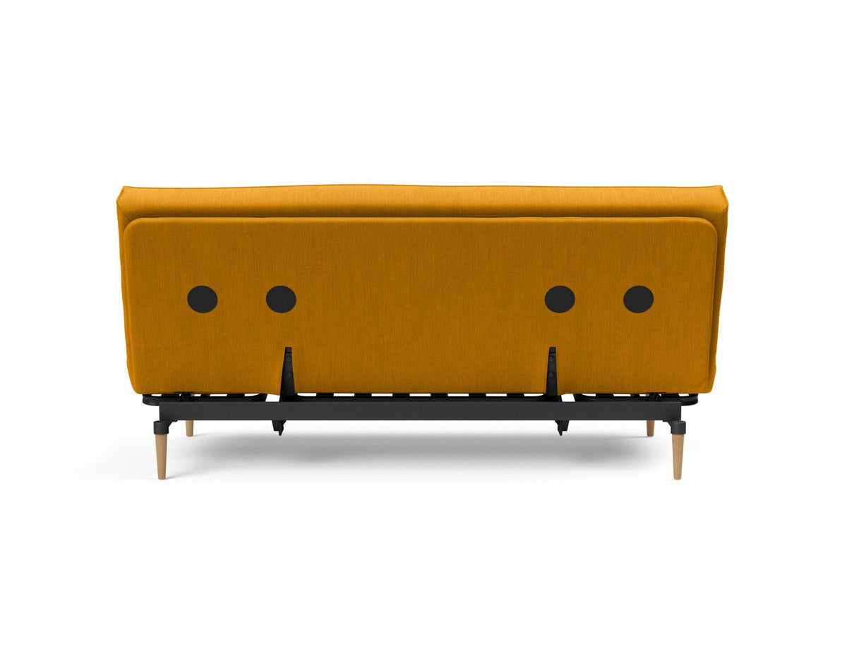 Colpus Bettsofa 140 Sharp Plus Cover Soft Spring in 507 Elegance Burned Curry präsentiert im Onlineshop von KAQTU Design AG. Bettsofa ist von Innovation Living