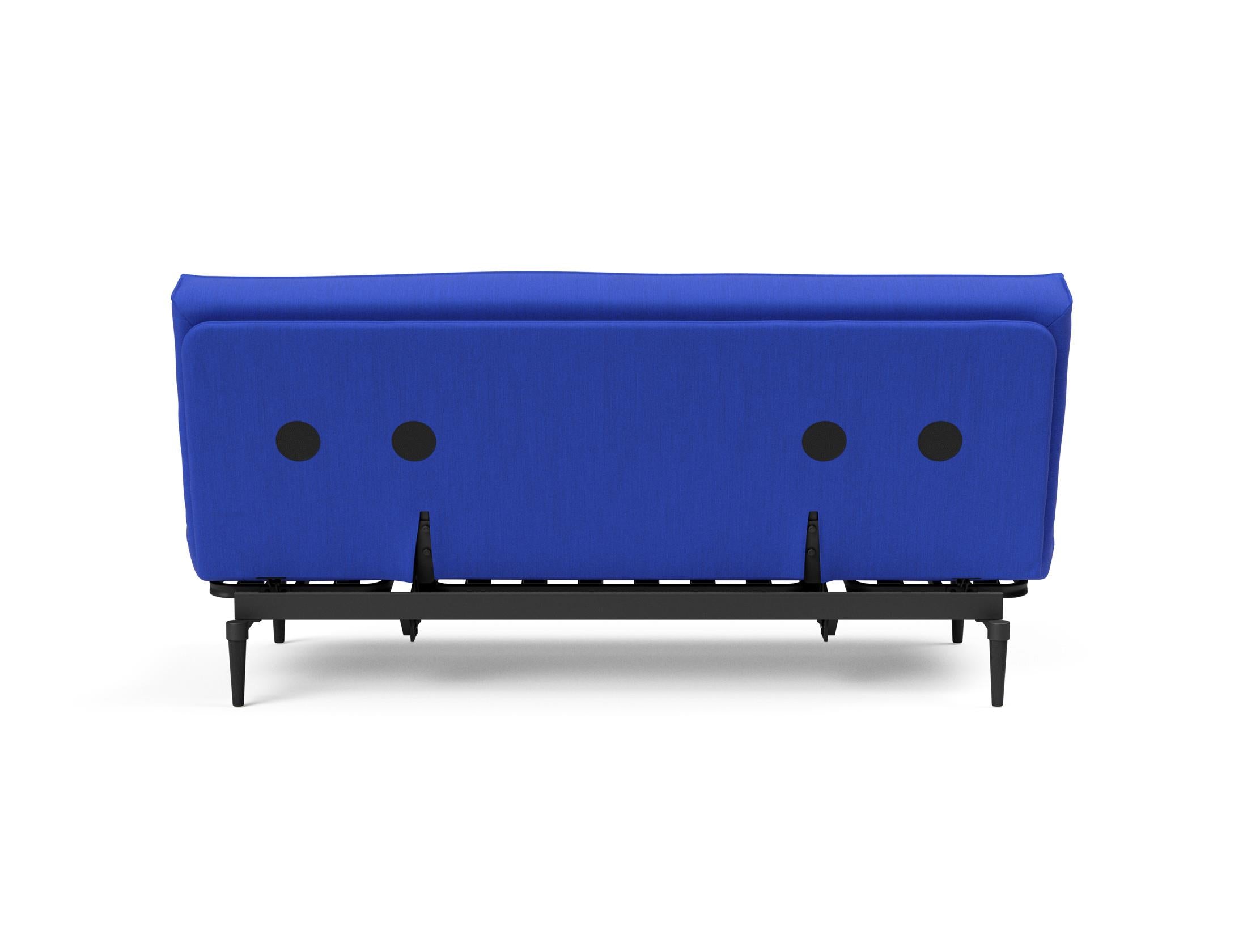 Erleben Sie das Colpus Bettsofa 140 Sharp Plus in stilvollem Eiche schwarz – perfekt für komfortable Nächte und zeitgemässe Einrichtung.