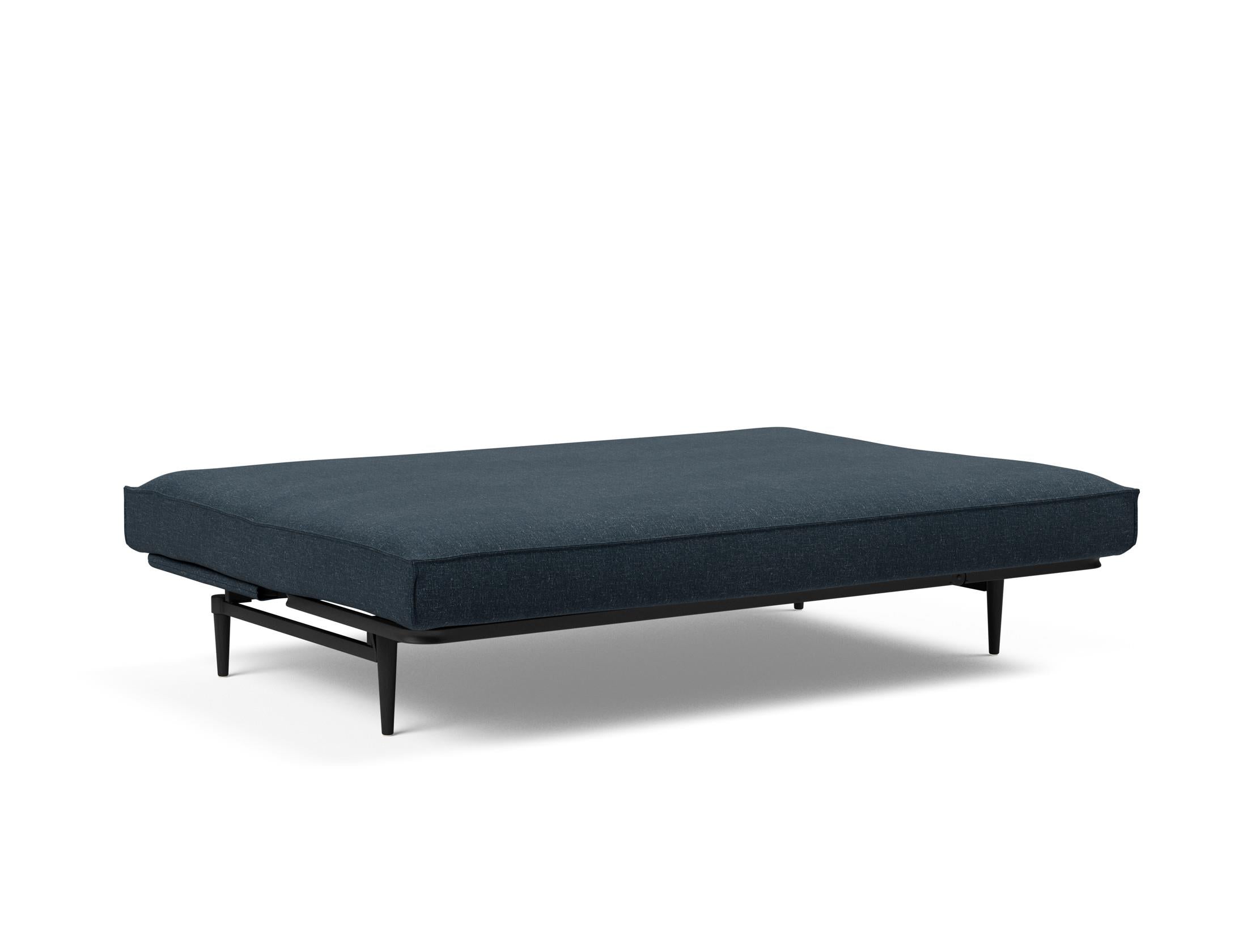 Erleben Sie das Colpus Bettsofa 140 Sharp Plus Cover in edlem Eiche schwarz – modernes Design, vielseitige Matratzen und optimaler Komfort für Ihr Zuhause.