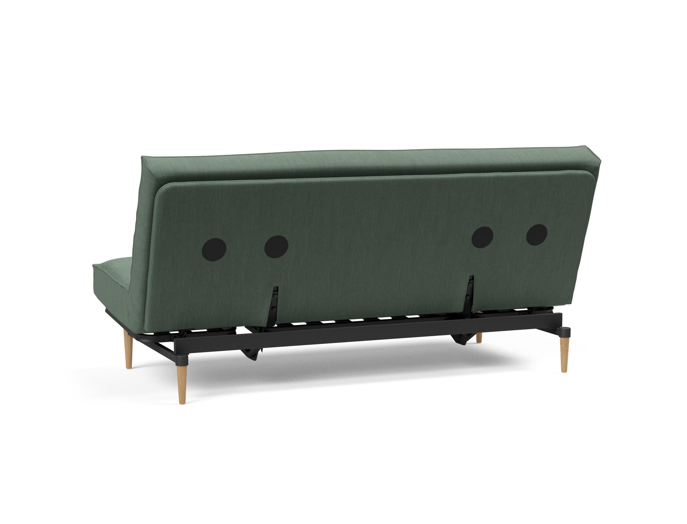 Erleben Sie das Colpus Bettsofa 140 Sharp Plus Cover Soft Spring von Innovation Living – modernes Design, herausragender Komfort und vielseitige Matratzenoptionen.