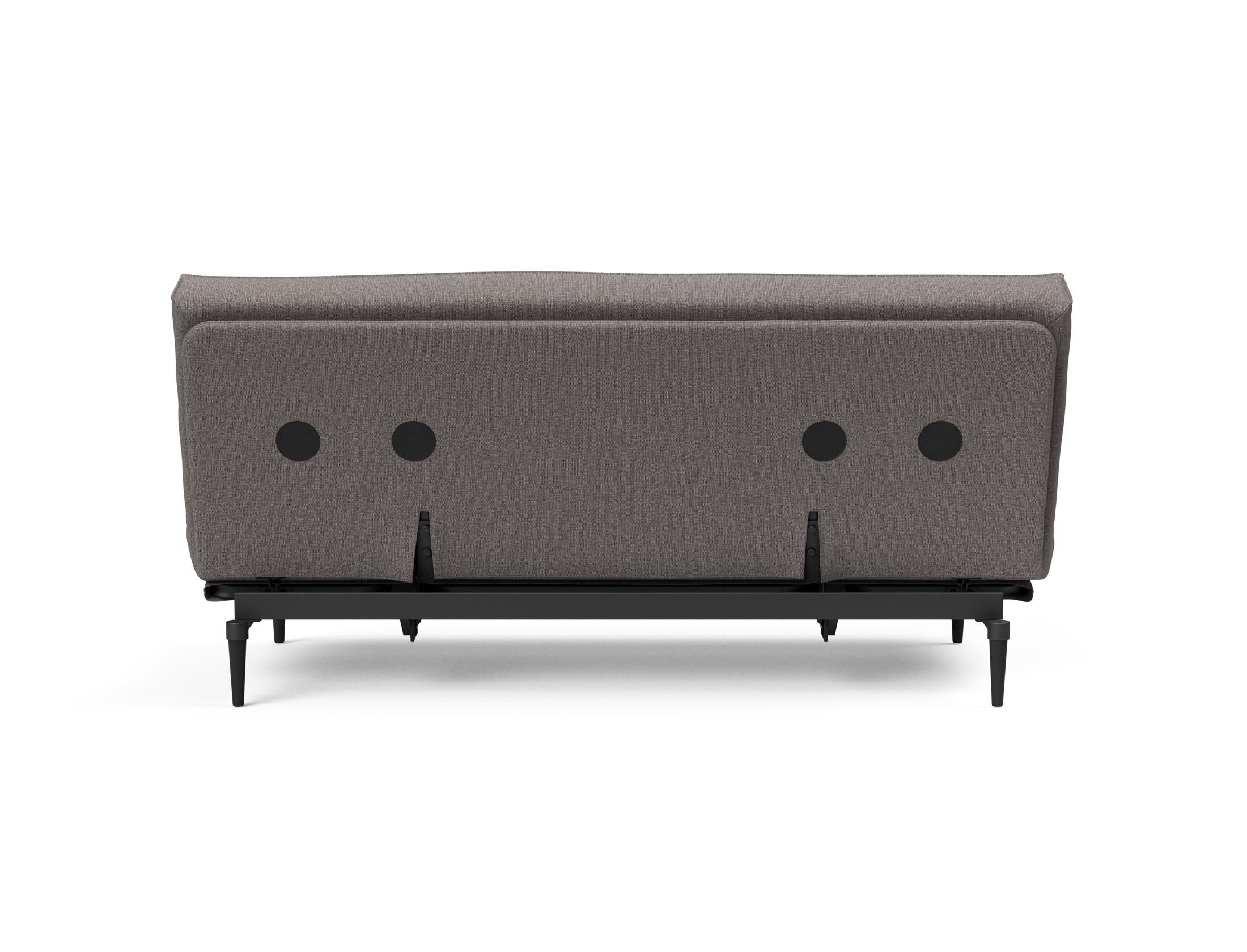 Entdecken Sie das Colpus Bettsofa 140 Sharp Plus Cover in Eiche schwarz – stilvoll, bequem und wandelbar vom Sofa zum Bett!