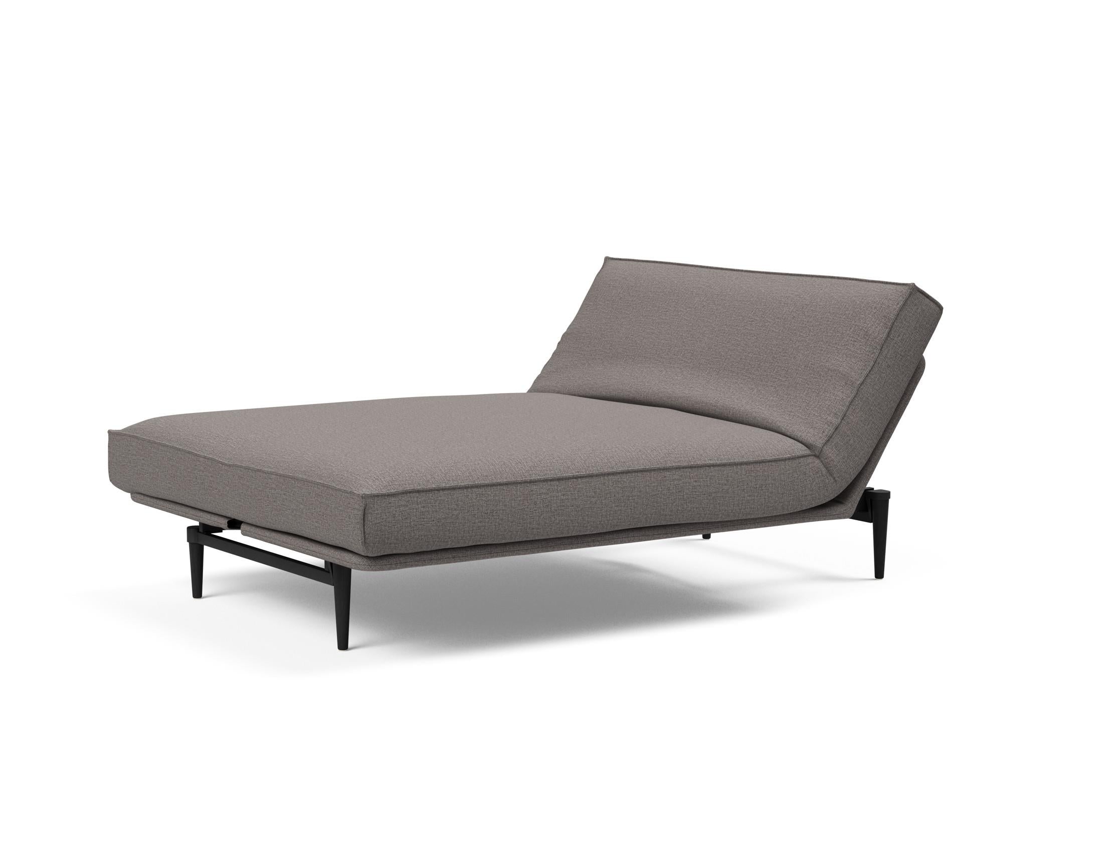 Erleben Sie das Colpus Bettsofa 140 Sharp Plus Cover in elegantem Eiche schwarz – die perfekte Symbiose aus modernem Design und vielseitiger Funktionalität!