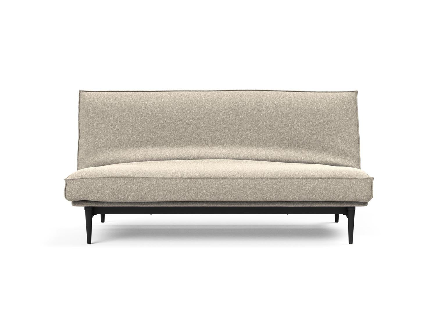 Stylisches Colpus Bettsofa 140 in schwarzer Eiche, ausgestattet mit Soft Spring Bezug, perfekt für gemütliche Nächte und modernes Wohnen.