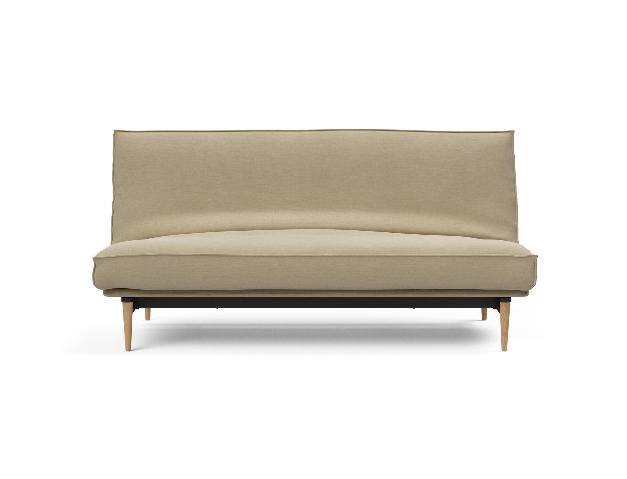 Modernes Colpus Bettsofa 140 mit Soft Spring Bezug, ideal für stilvolle Wohnräume und vielseitige Nutzung als Schlafgelegenheit.
