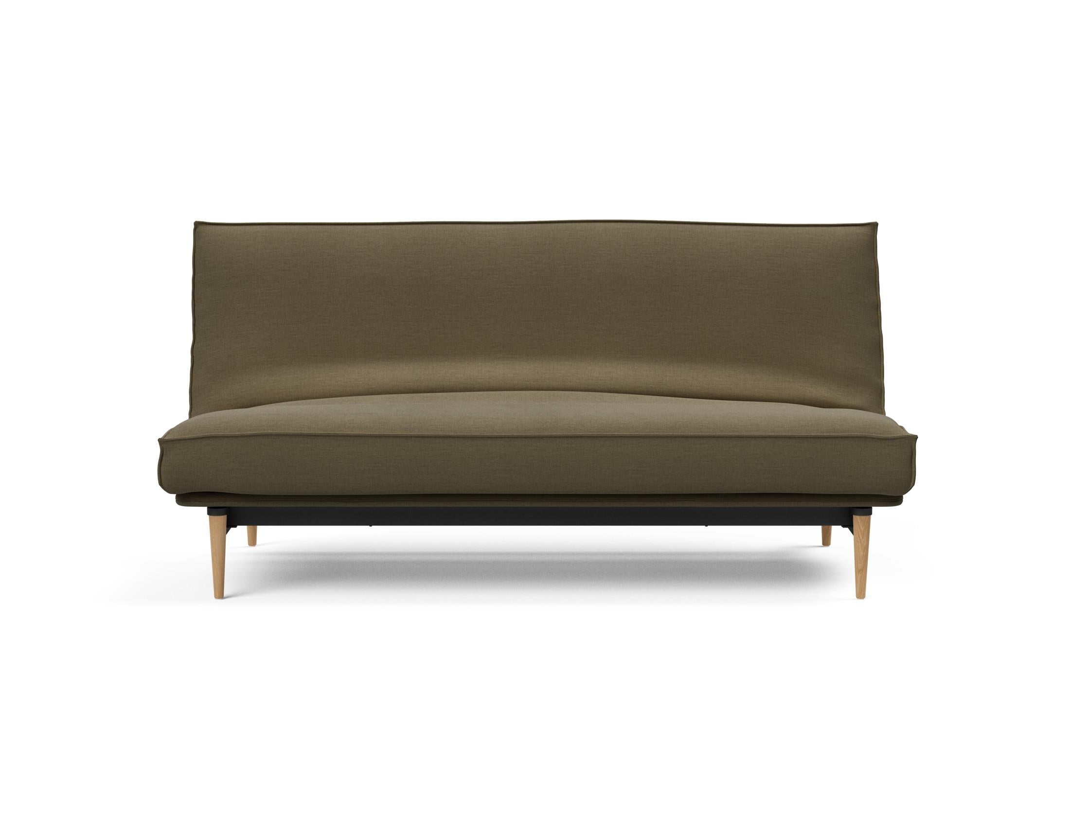 Elegantes Colpus Bettsofa 140 in Soft Spring, perfekt für stilvolle Räume und als komfortable Schlaflösung.